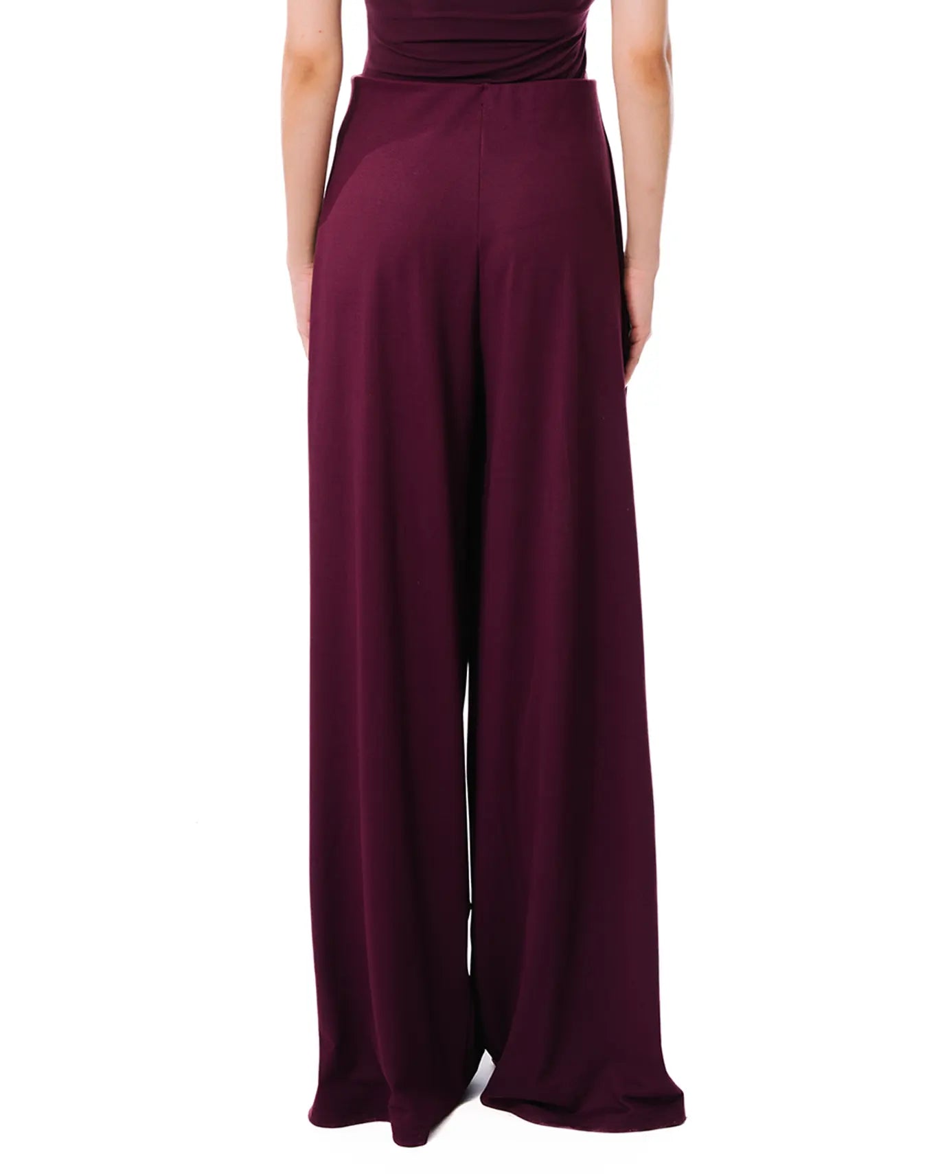 Koyo Plum Flared Knitted Pants Cult Store womenswear
