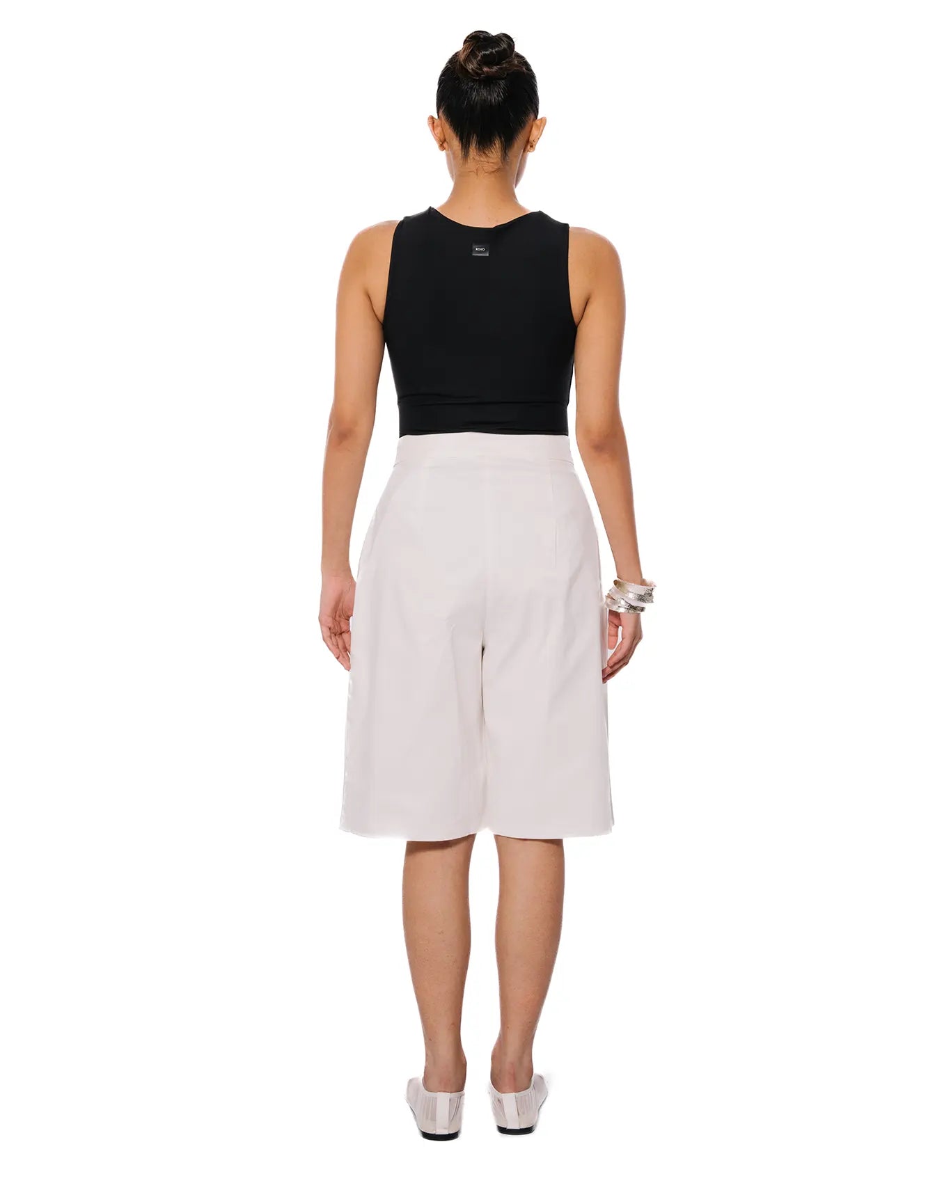 Koyo White Jorts cult store pakistan
