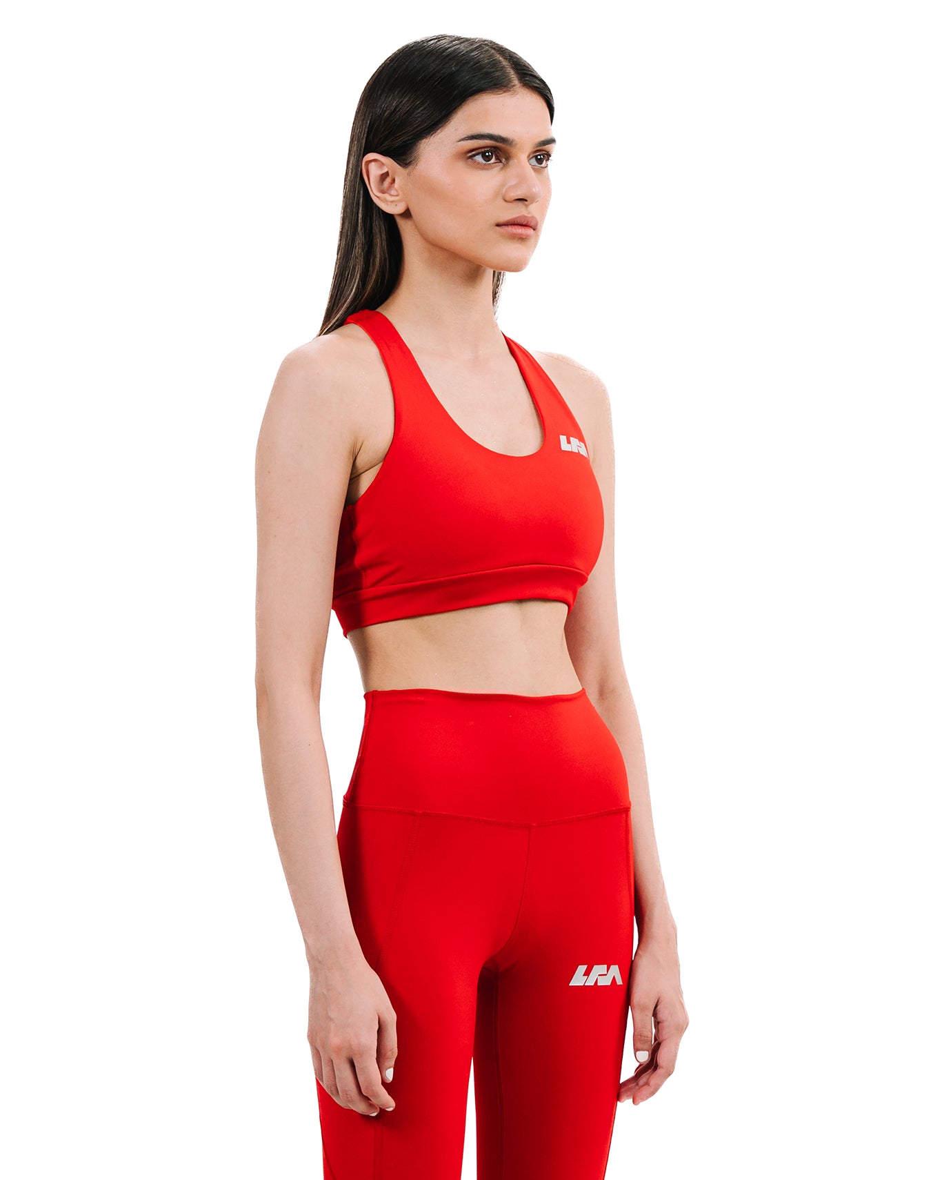 LFA Cherry Red Compression Swift Sports Bra