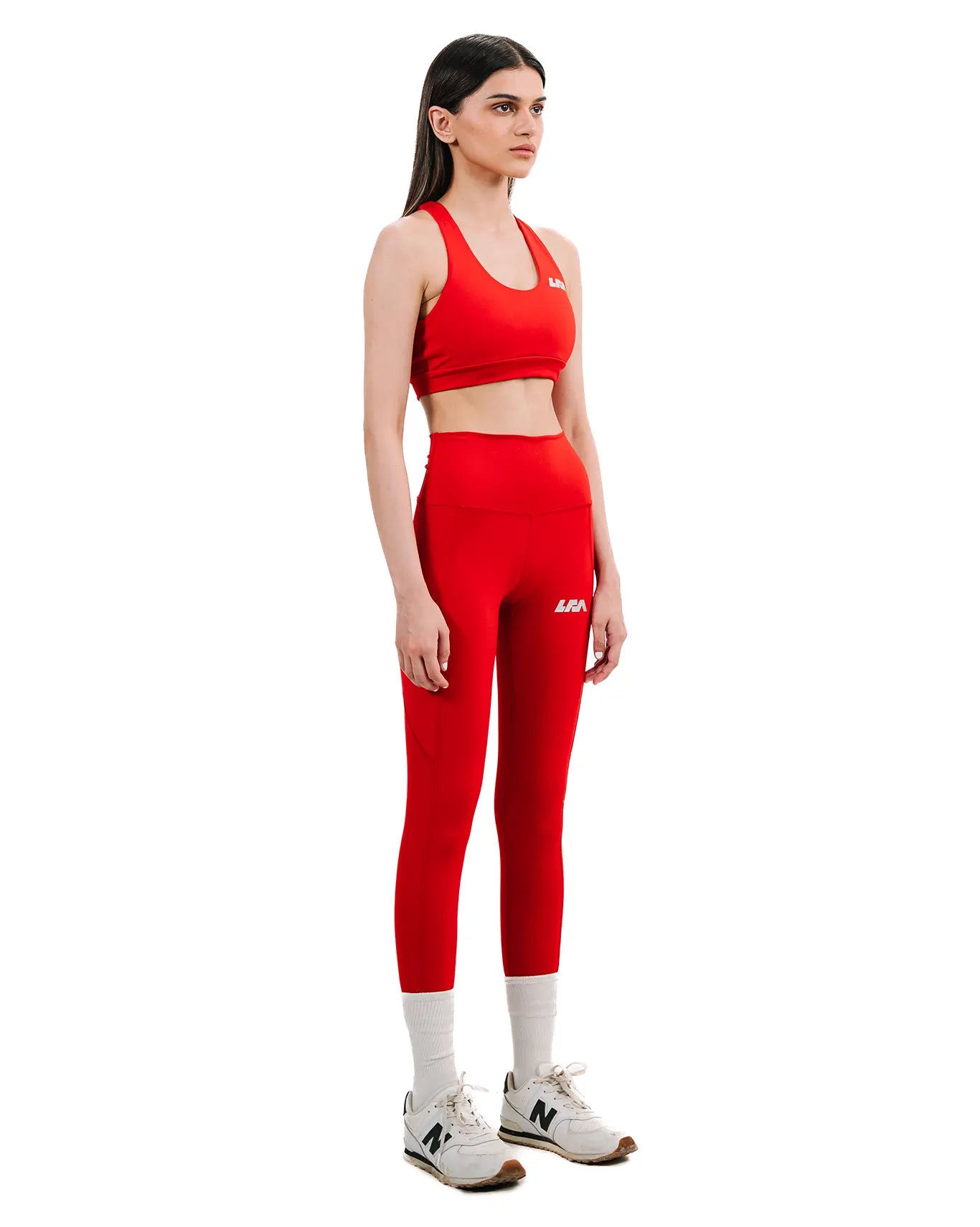 LFA Cherry Red Compression Swift Sports Bra