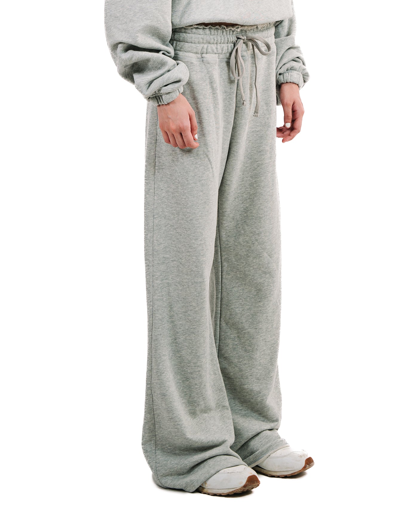 LFA Grey Heather Wide Leg Sweatpants