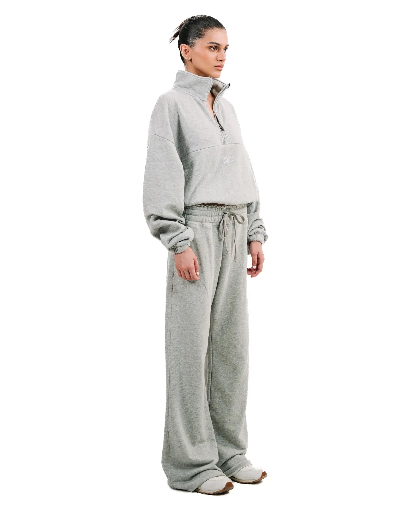 LFA Grey Heather Wide Leg Sweatpants