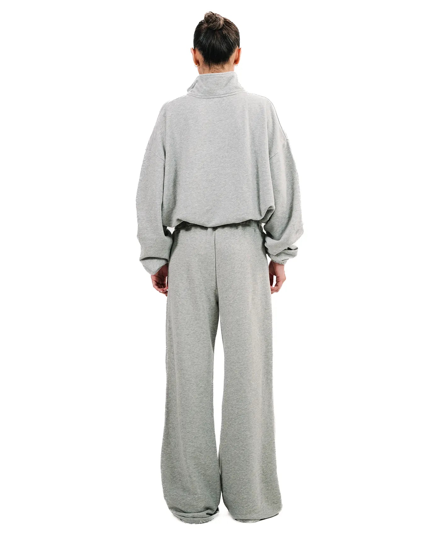 LFA Grey Heather Wide Leg Sweatpants