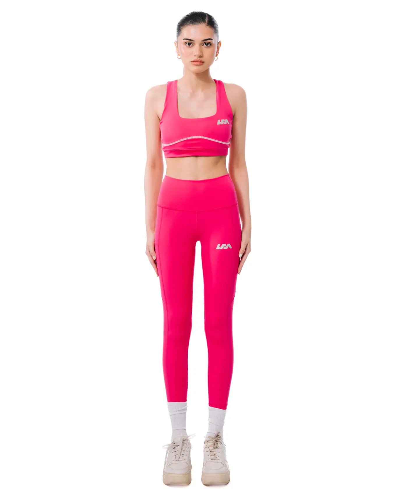 LFA Hot Pink Compression Swift Leggings