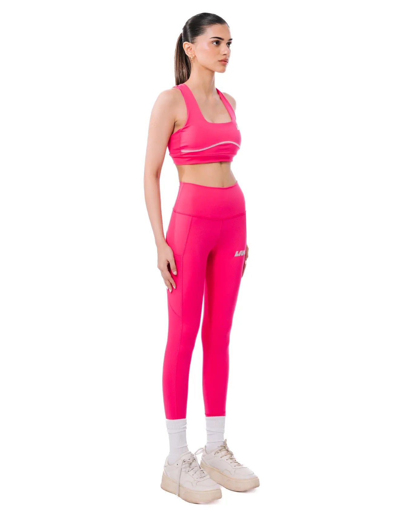 LFA Hot Pink Compression Swift Leggings