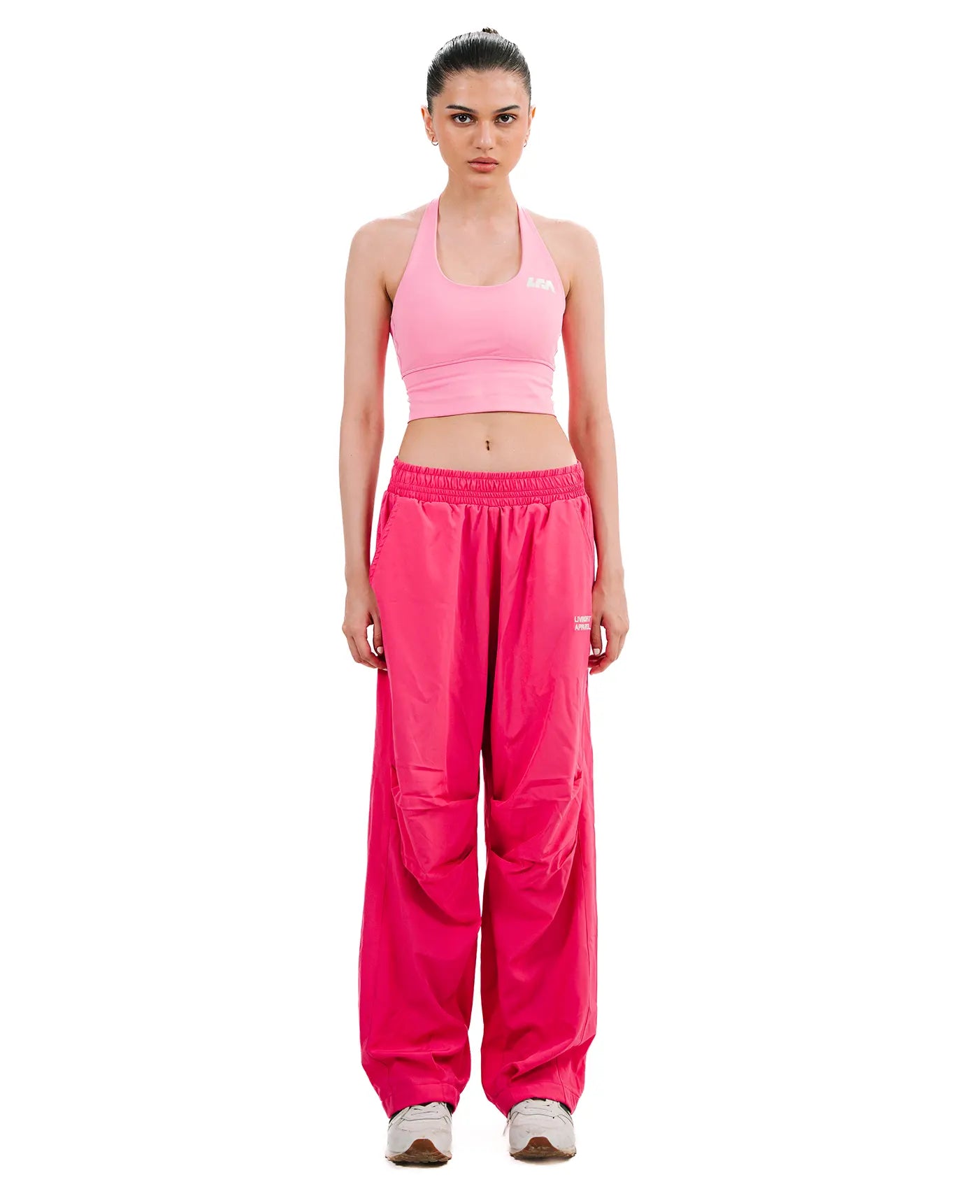 LFA Hot Pink Straight Leg Track Pants cult