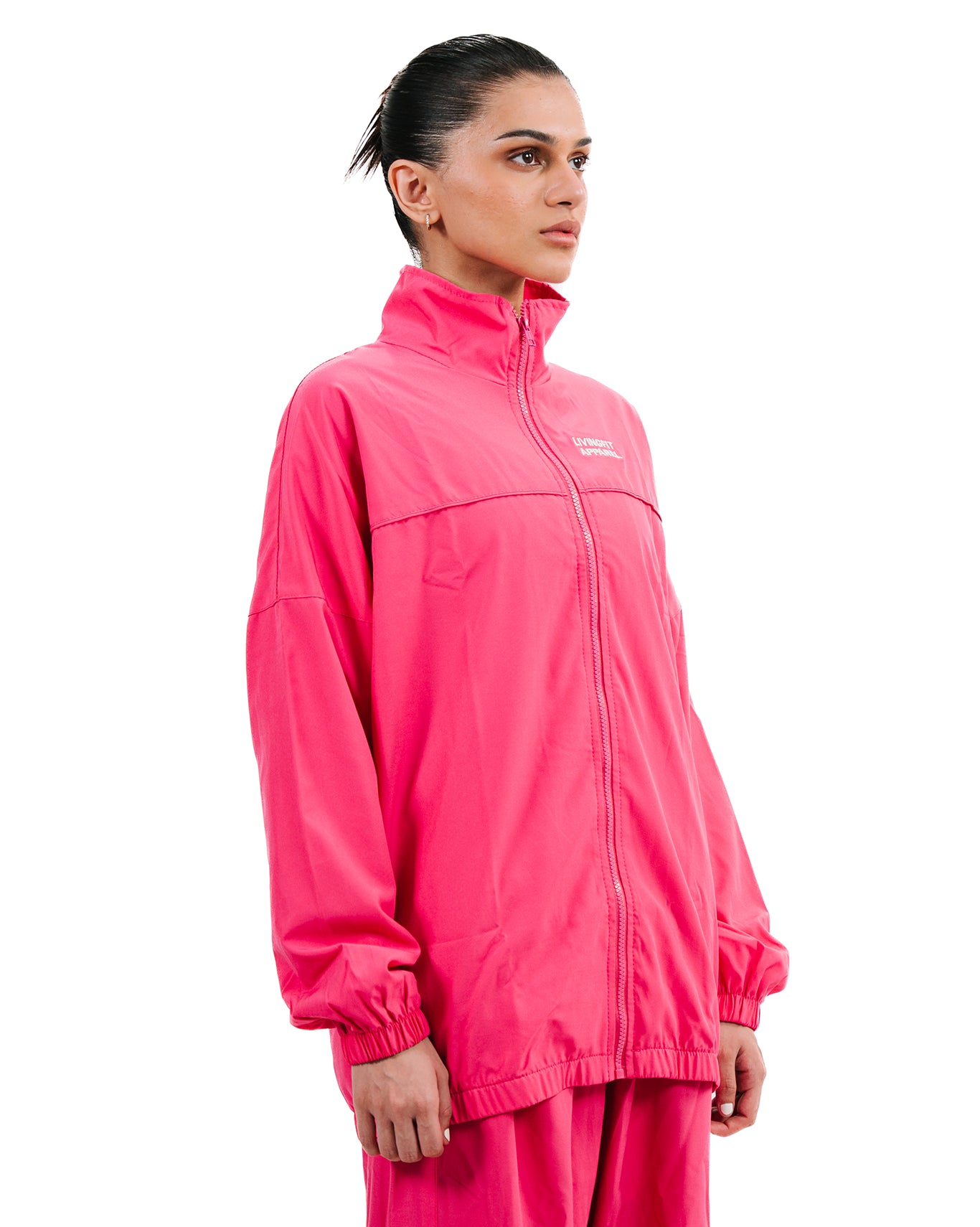 LFA Track Jacket in Hot Pink Cult