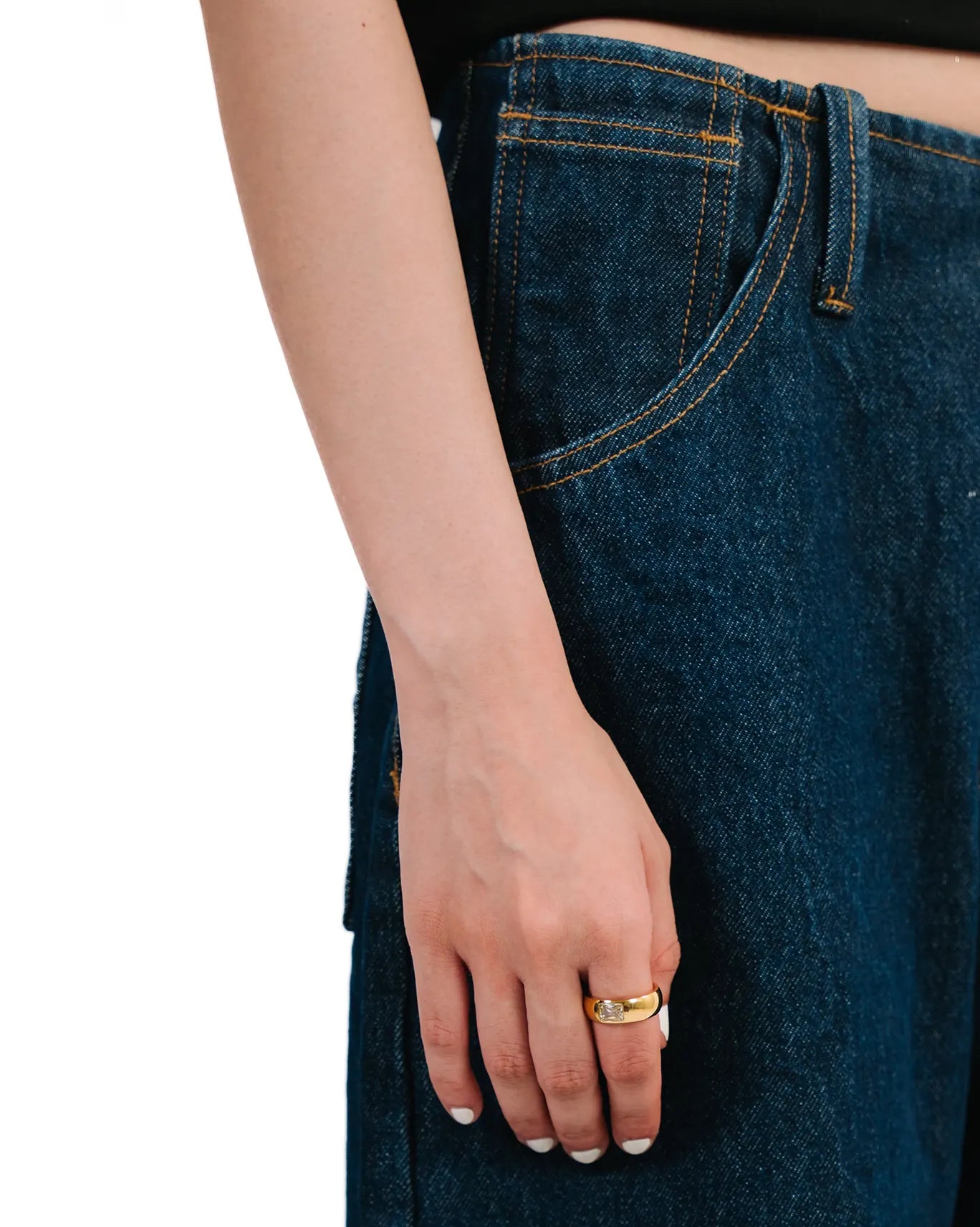 Mish and co Gold Celine Ring cult store karachi