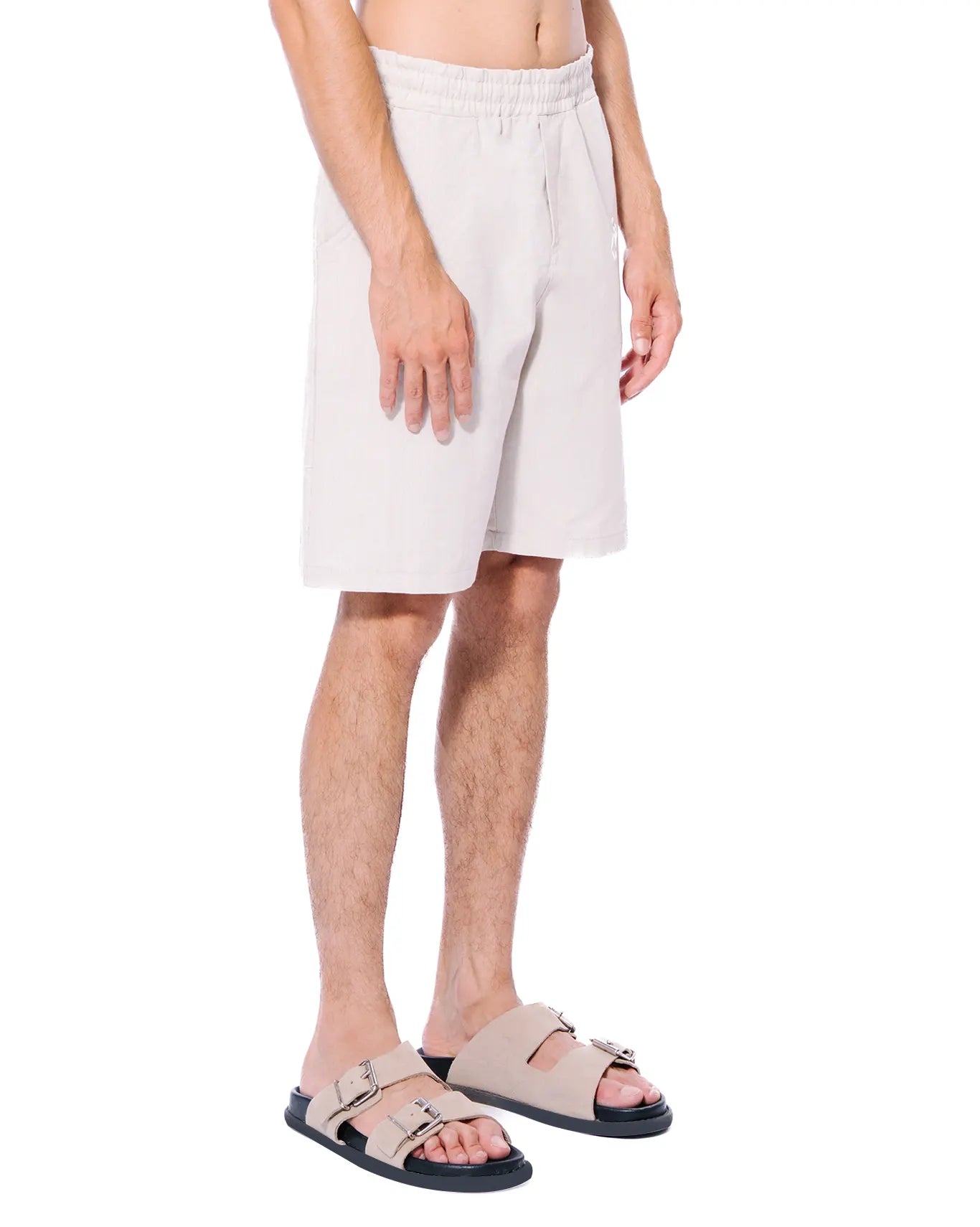 Naqees Beige Shorts Cult Khi