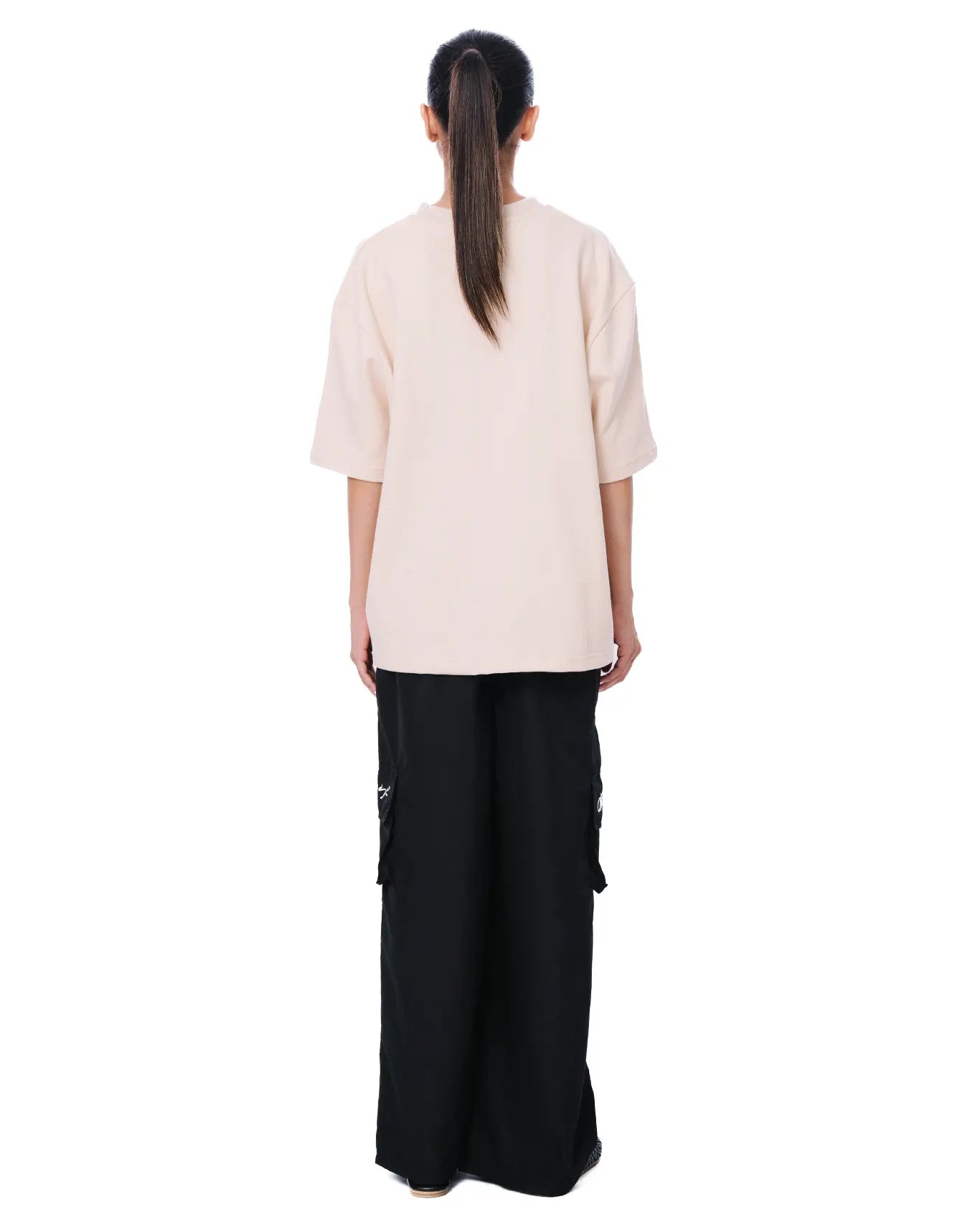 Naqees Black Parachute Trousers Cult Store
