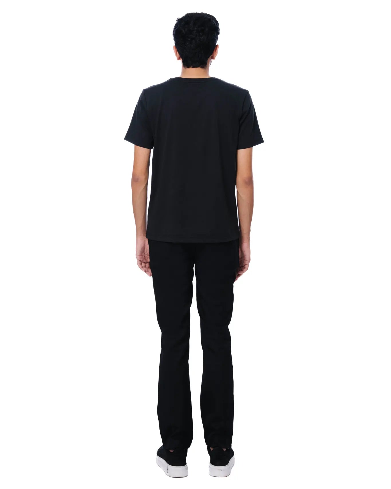 Osami Black Tailored Flair Trousers