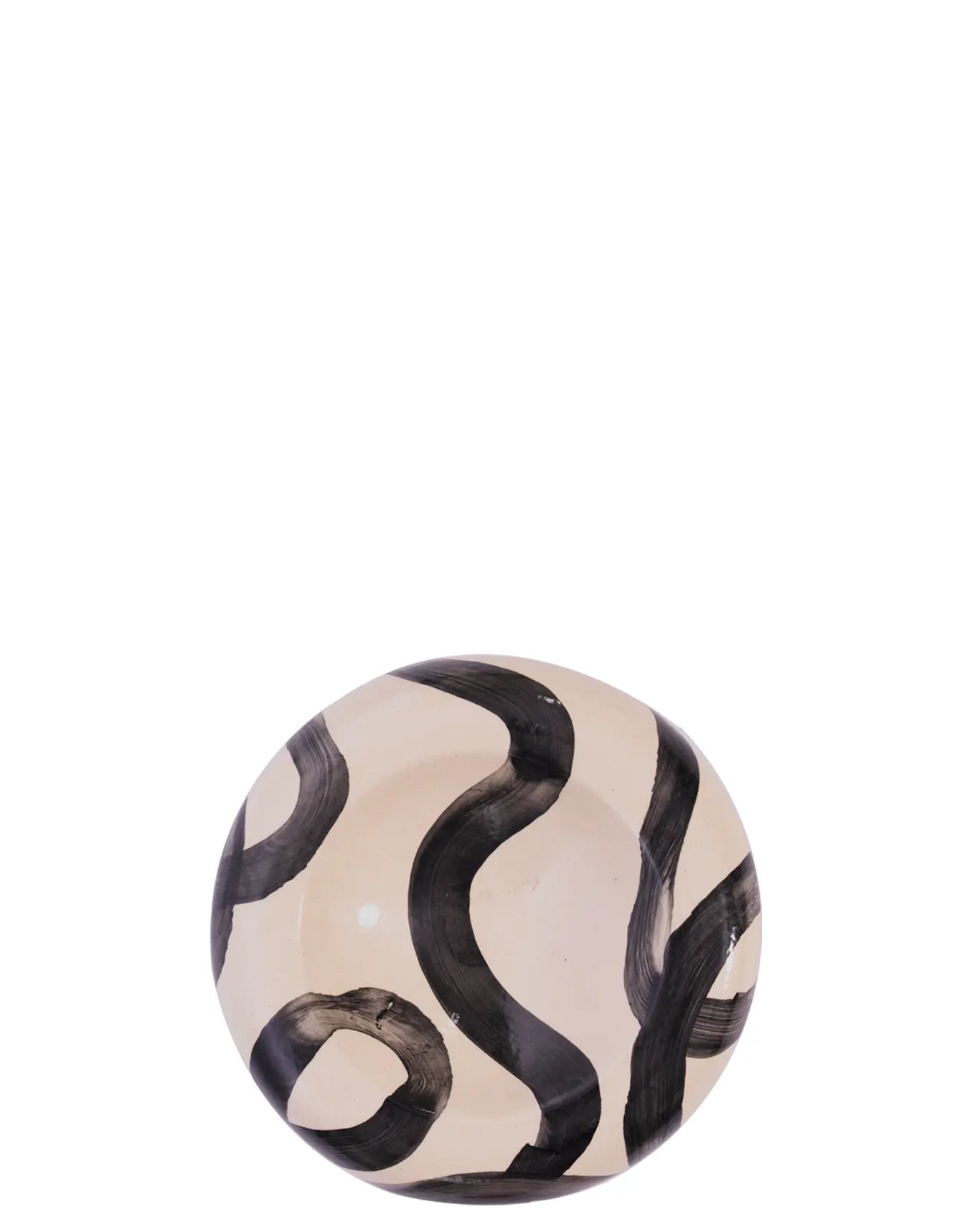 Soleil White Fat Sunken Plate Cult Store Khi homeware plates