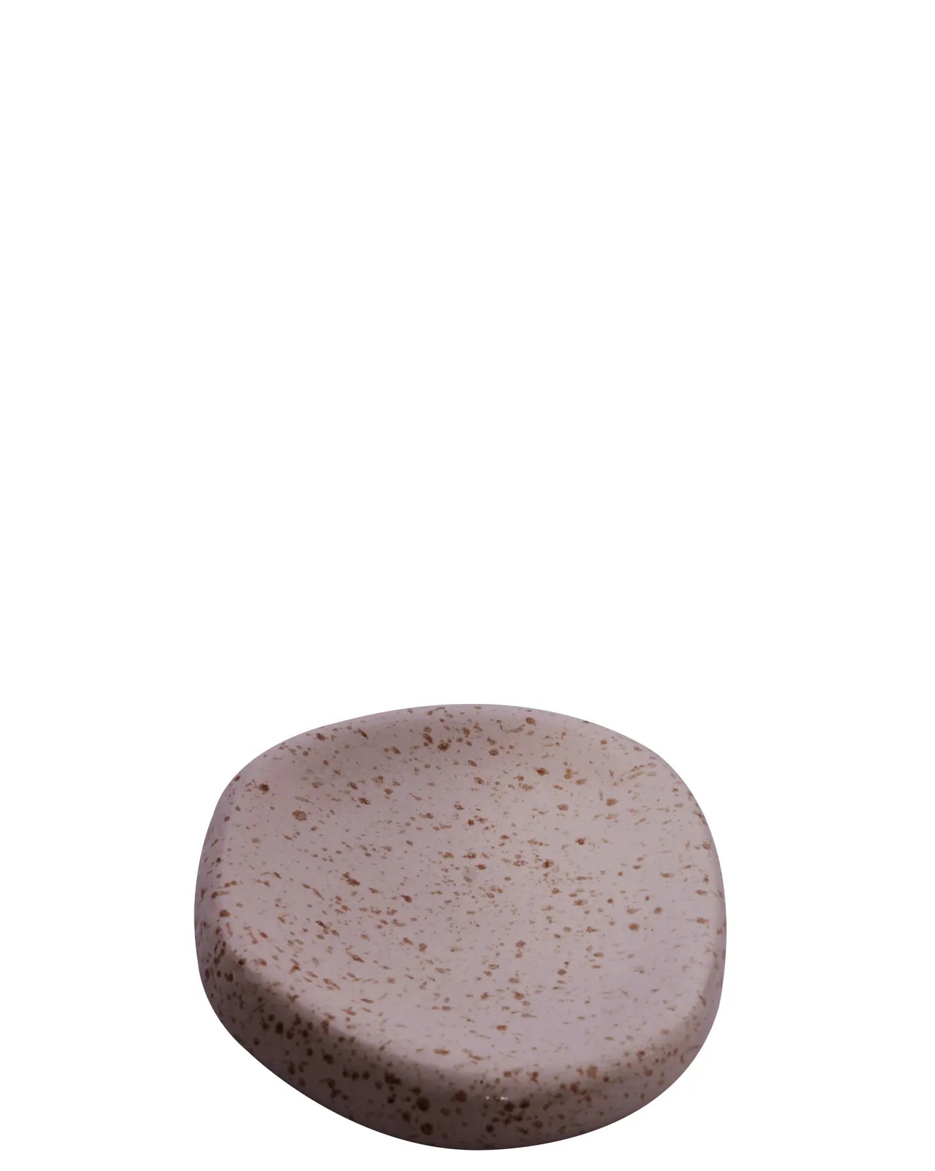 Soleil White with Brown Pebble Plate Cult Store Khi Homeware