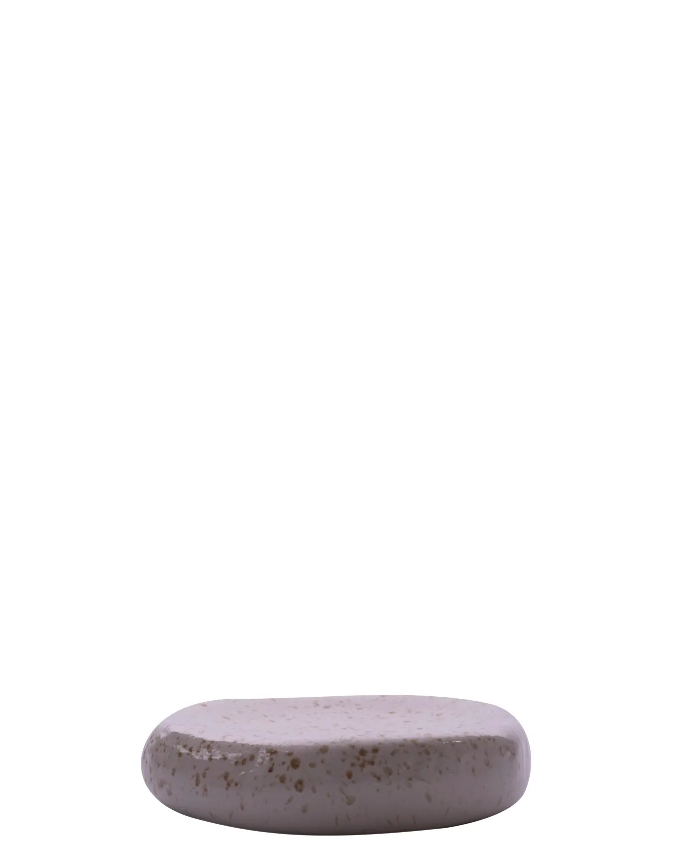 Soleil White with Brown Pebble Plate Cult Store Khi Homeware