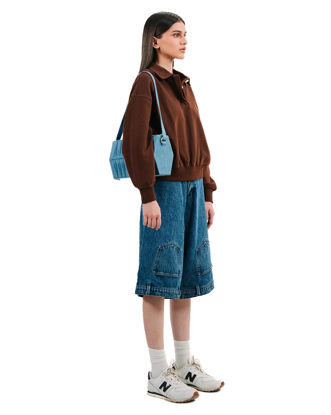 Warp Denim Blue Hexella Cassette Bag Cult Store