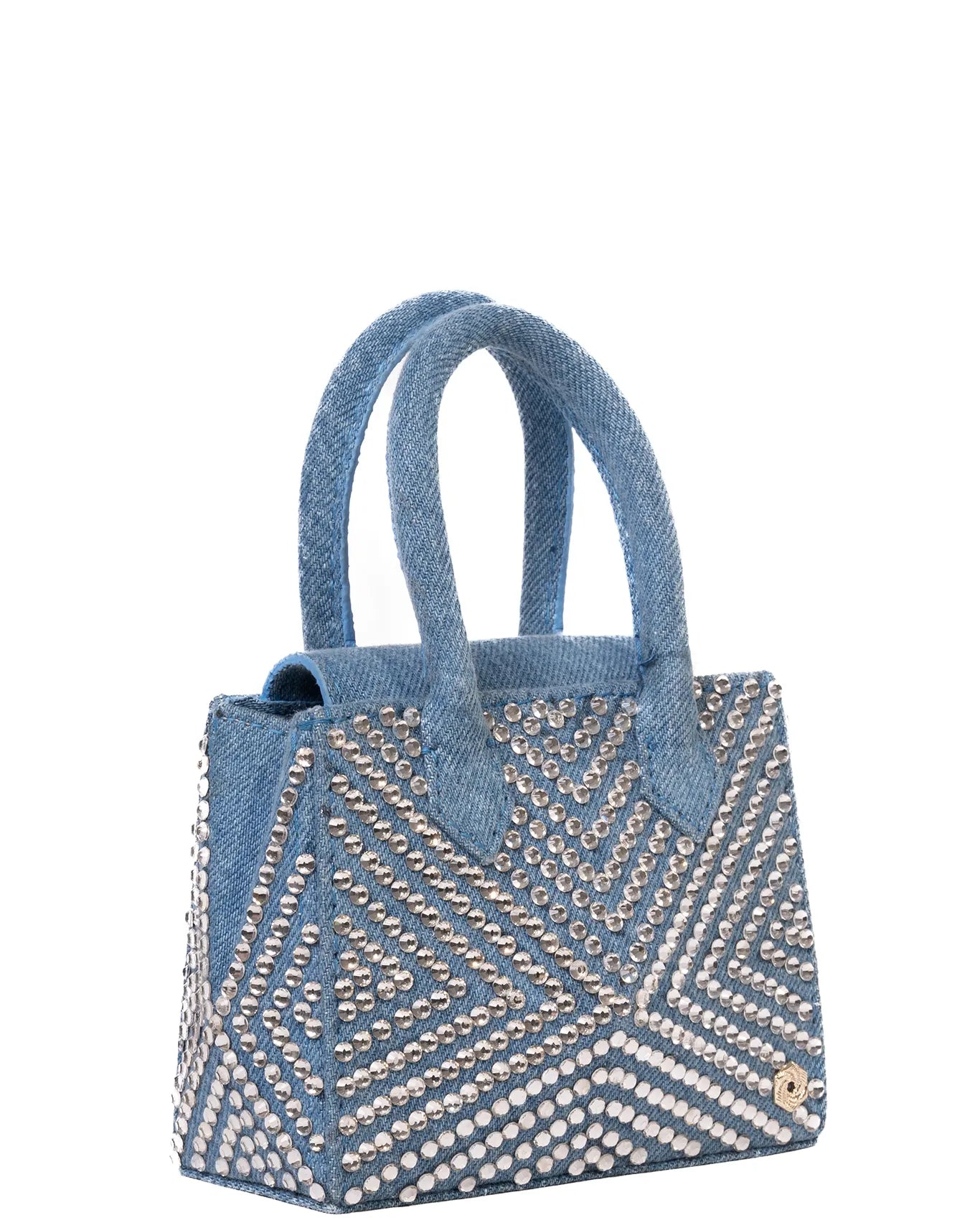 Warp Denim Silver Hexella Petit Bag Cult Store
