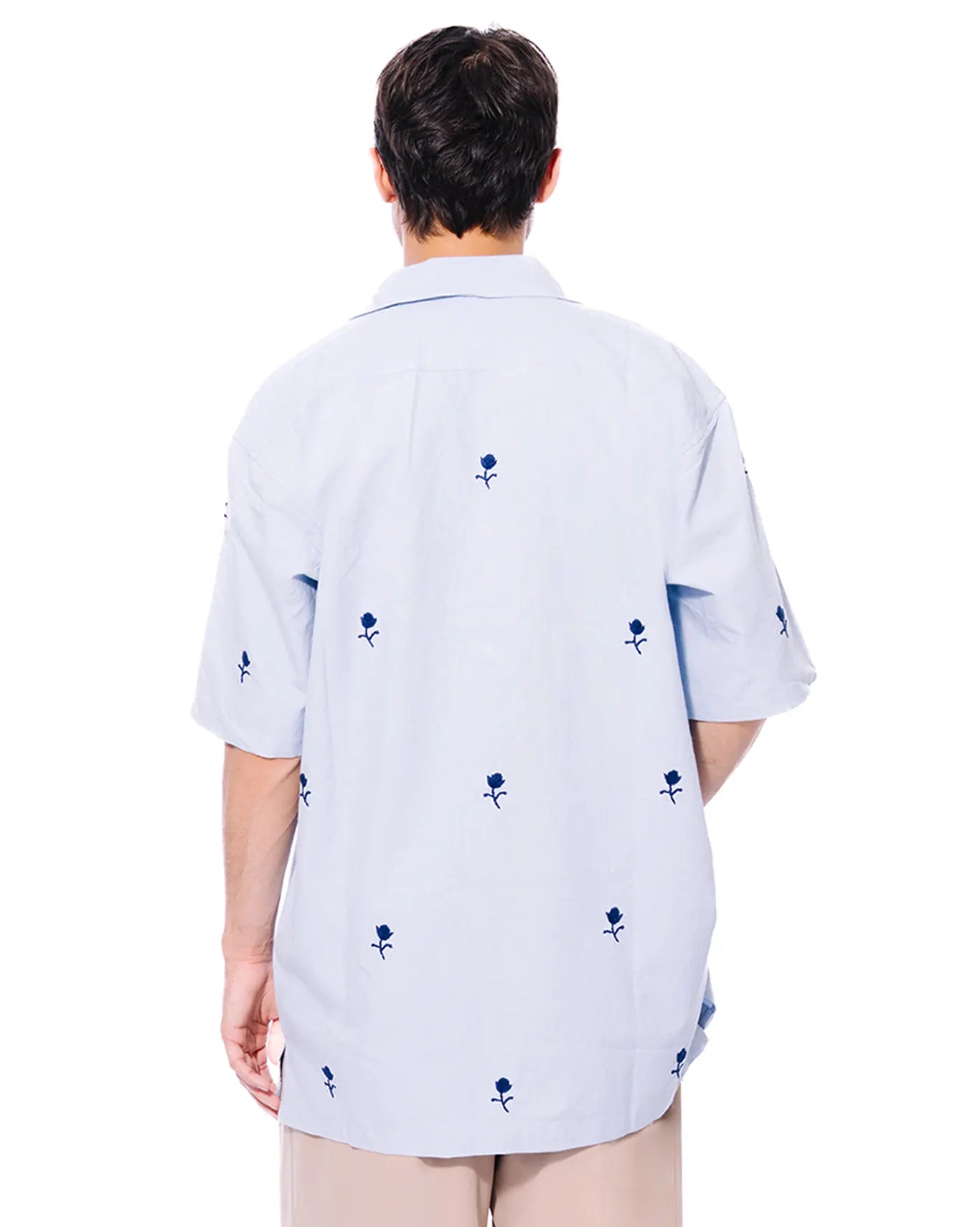 Wear Oga Blue Rose Shirt Cult Khi