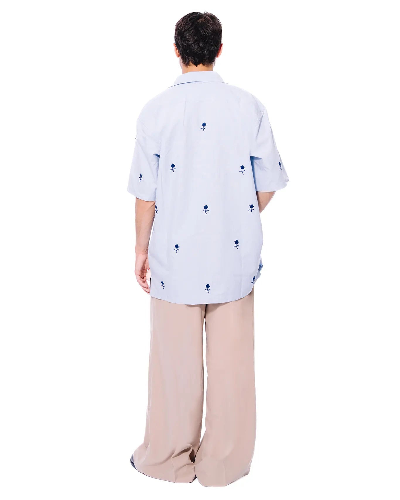 Wear Oga Blue Rose Shirt Cult Khi