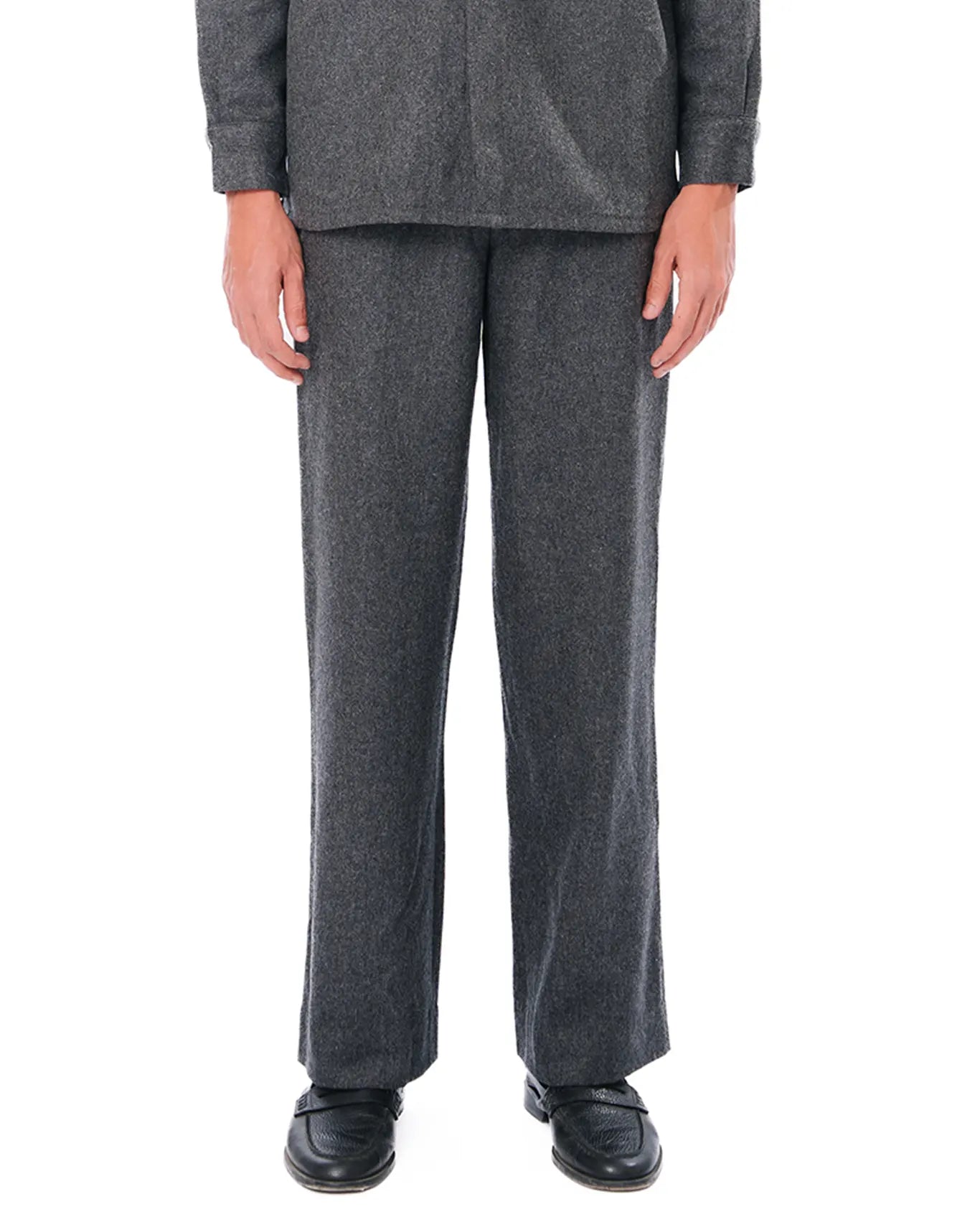 Cyanide grey Wool flannel pants cult store