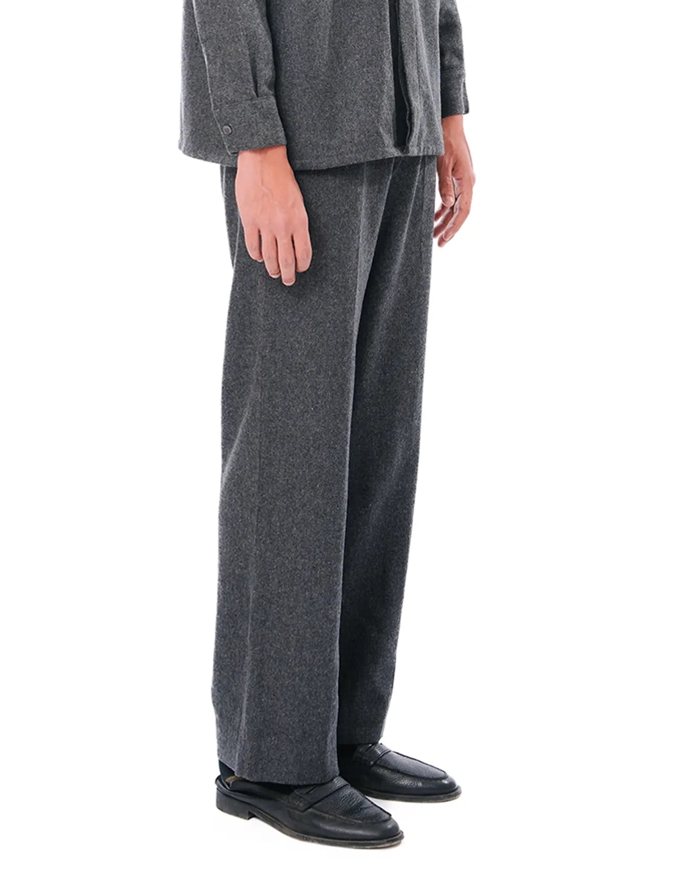 Cyanide grey Wool flannel pants cult store