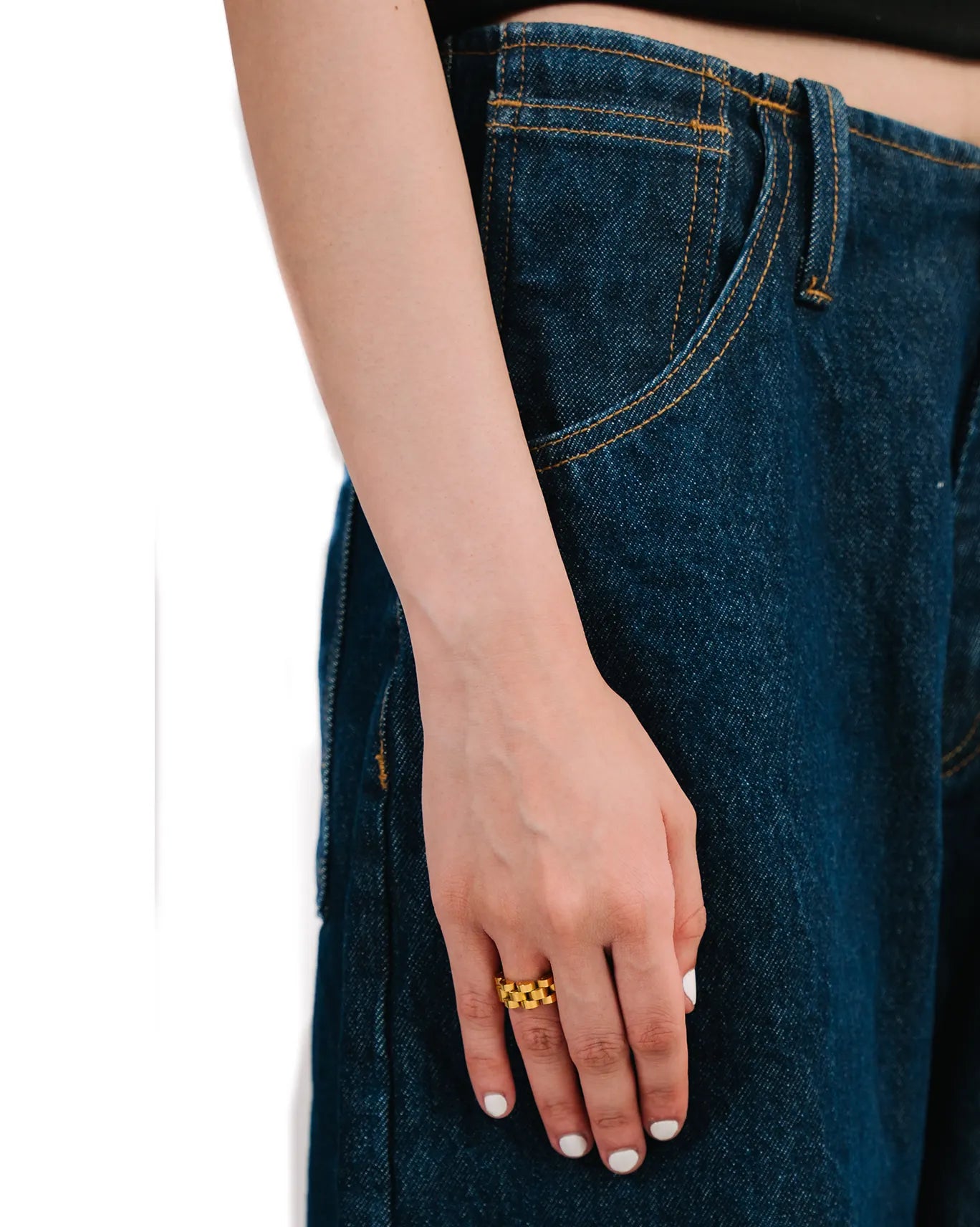 mish and co Gold Watch Ring cult store pk