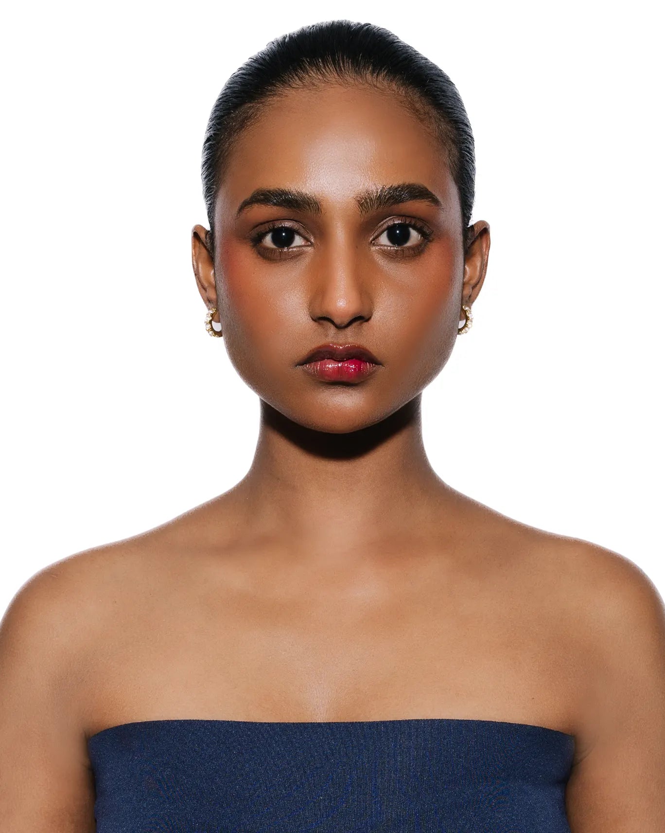 mish & co Gold Classic Studded Huggies cult store karachi pk