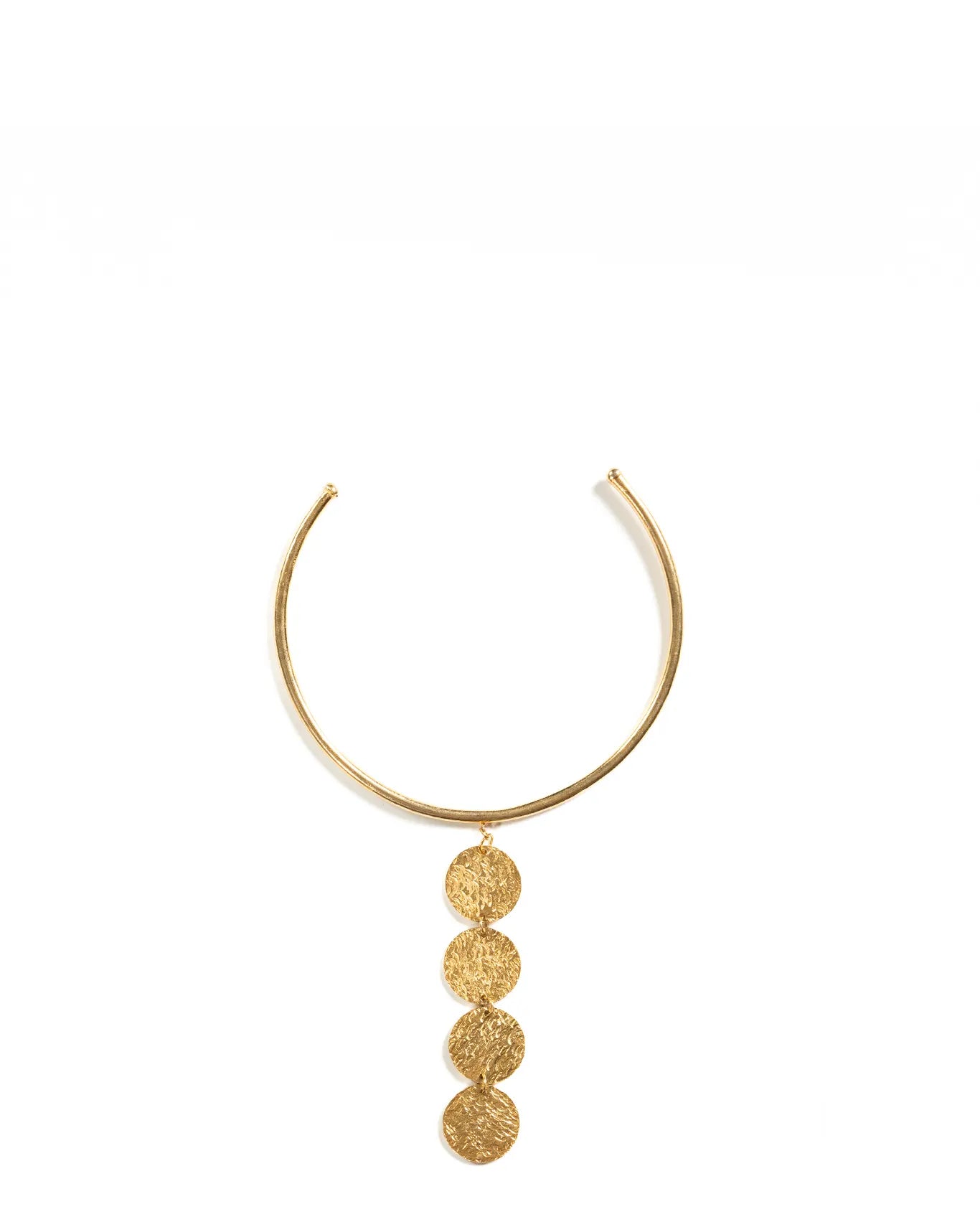 project 1959 Gold Drop Coin Necklace cult store pk