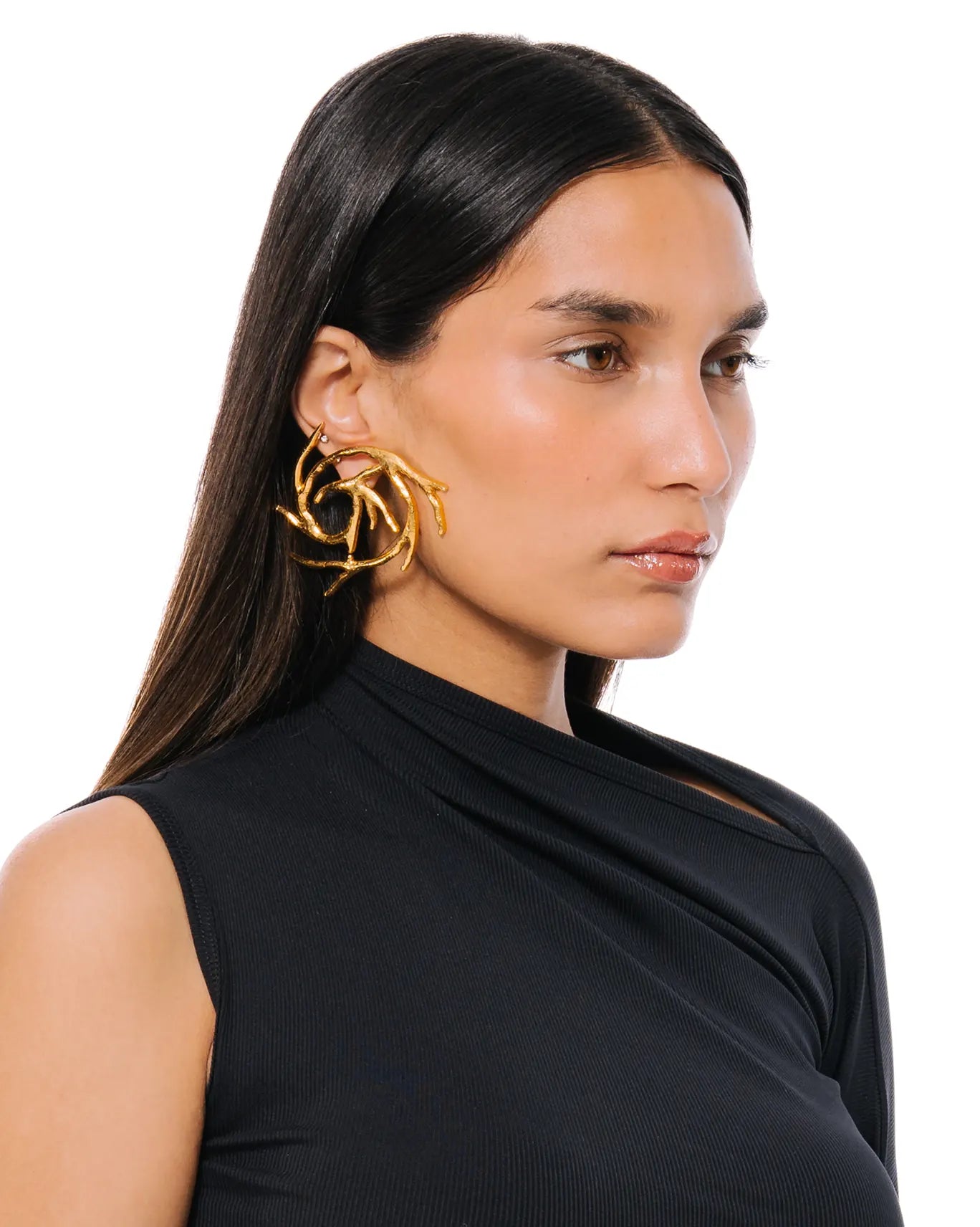 project 1959 Gold Swirl Earring cult store pakistan