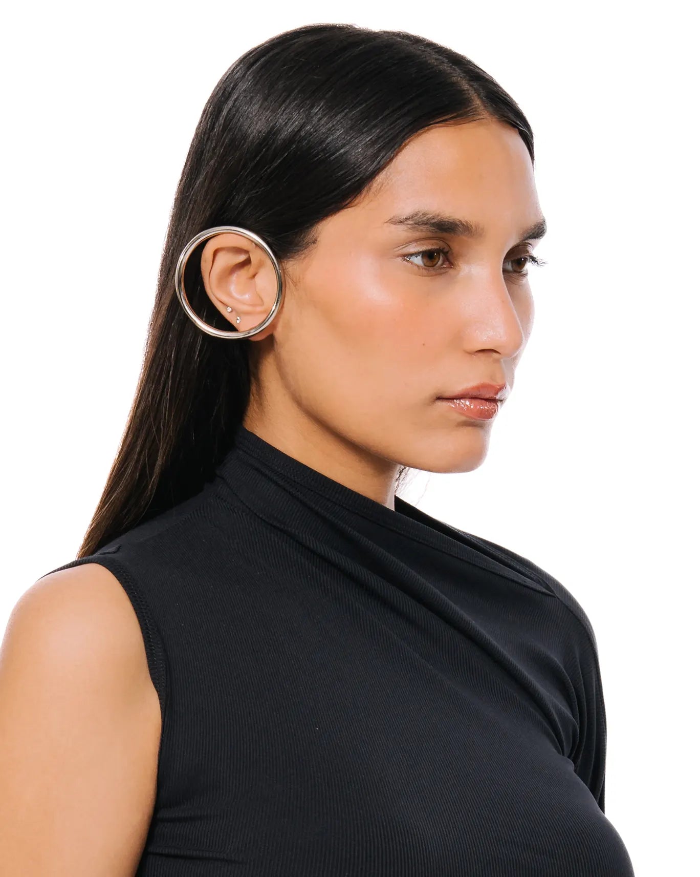 project 1959 Silver Hollowcove Chrome Earring cult store karachi pakistan