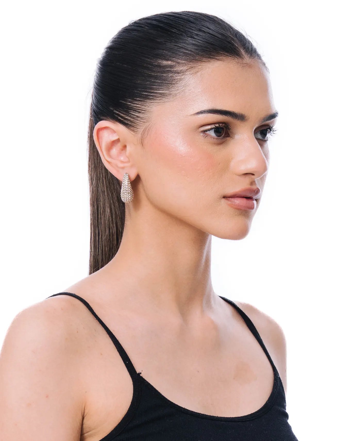 project 1959 Silver Spike Hoops cult store karachi pakistan jewellery