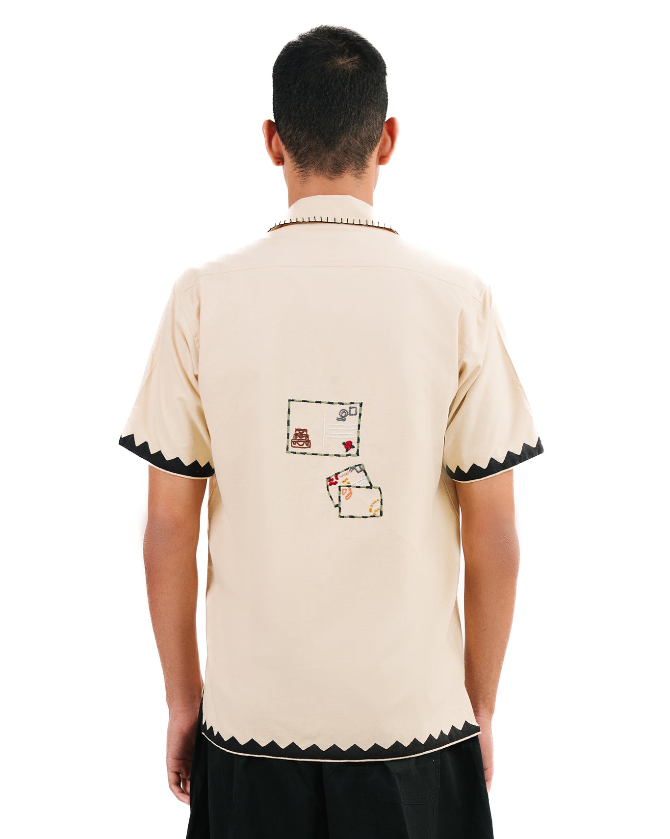wear oga Creme Letters To My Lover Shirt cult store men