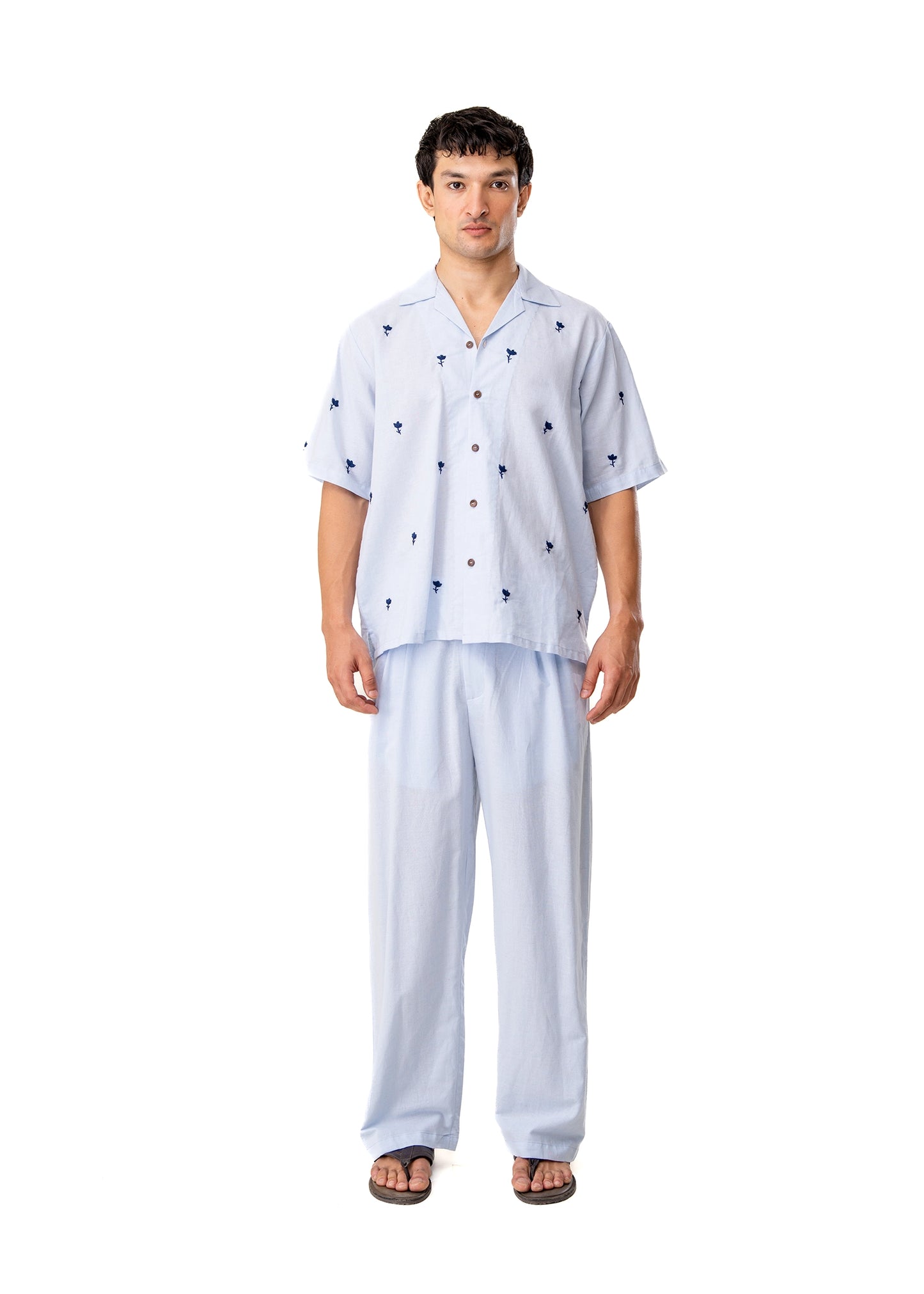 Wear Oga Blue Blue Rose Pants - CULT - haider