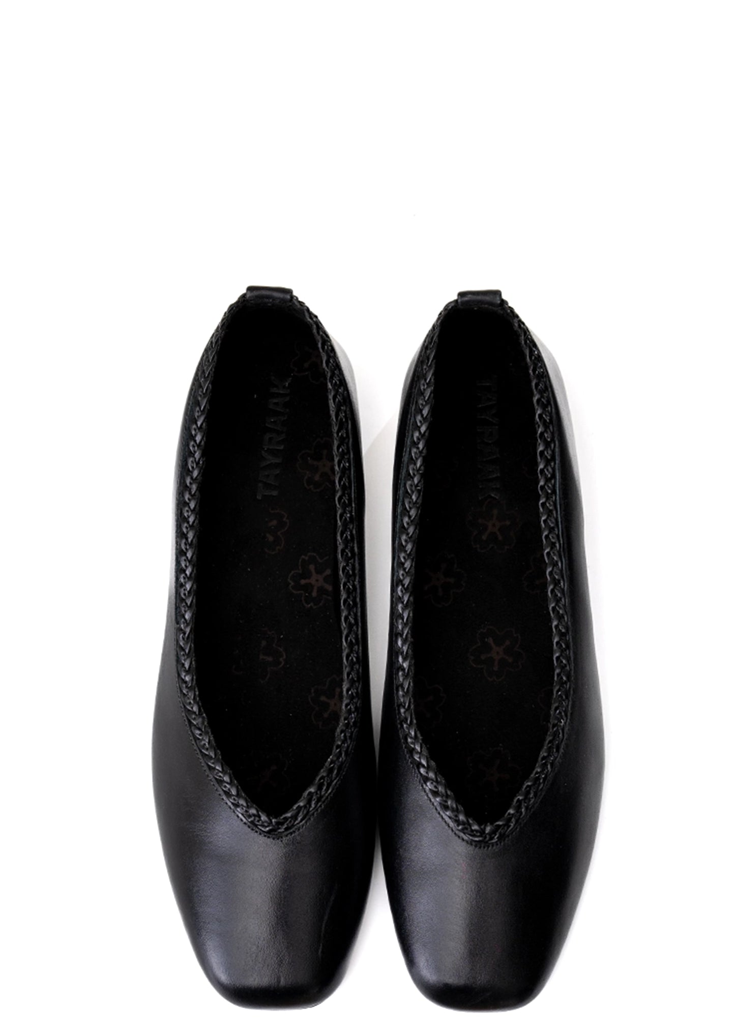 Tayraak Black Black Audrey Flats - CULT - haider