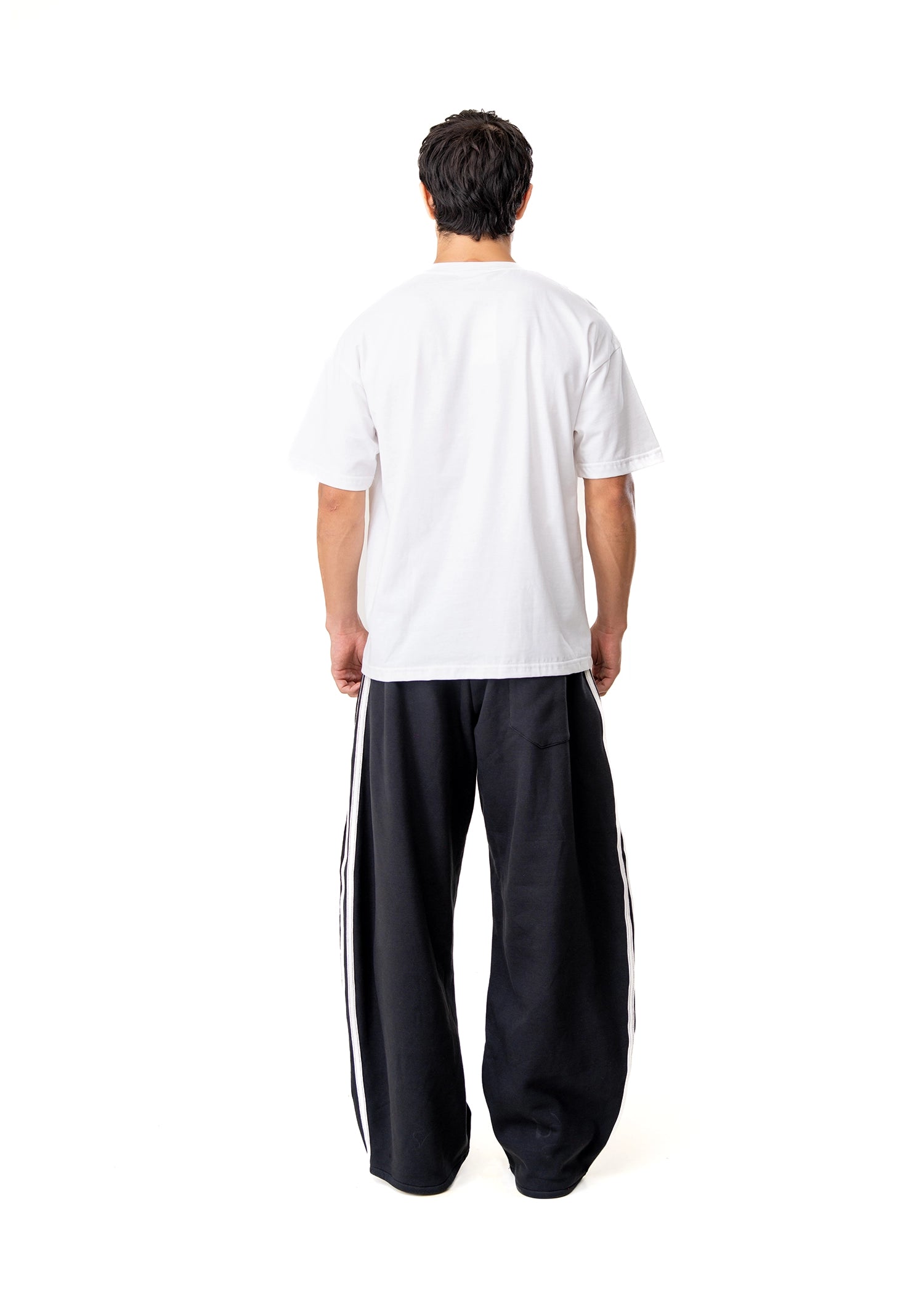 Dreams of Arthur Black Black Stripe Balloon Denim - CULT