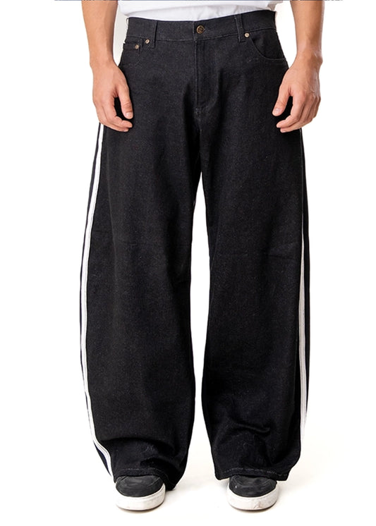 Dreams of Arthur Black Stripe Balloon Denim Cult Karachi akistan