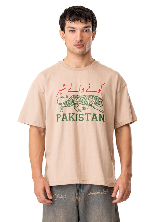 Motherland Off-White Corner Tigers TeeCult Karachi PAkistan