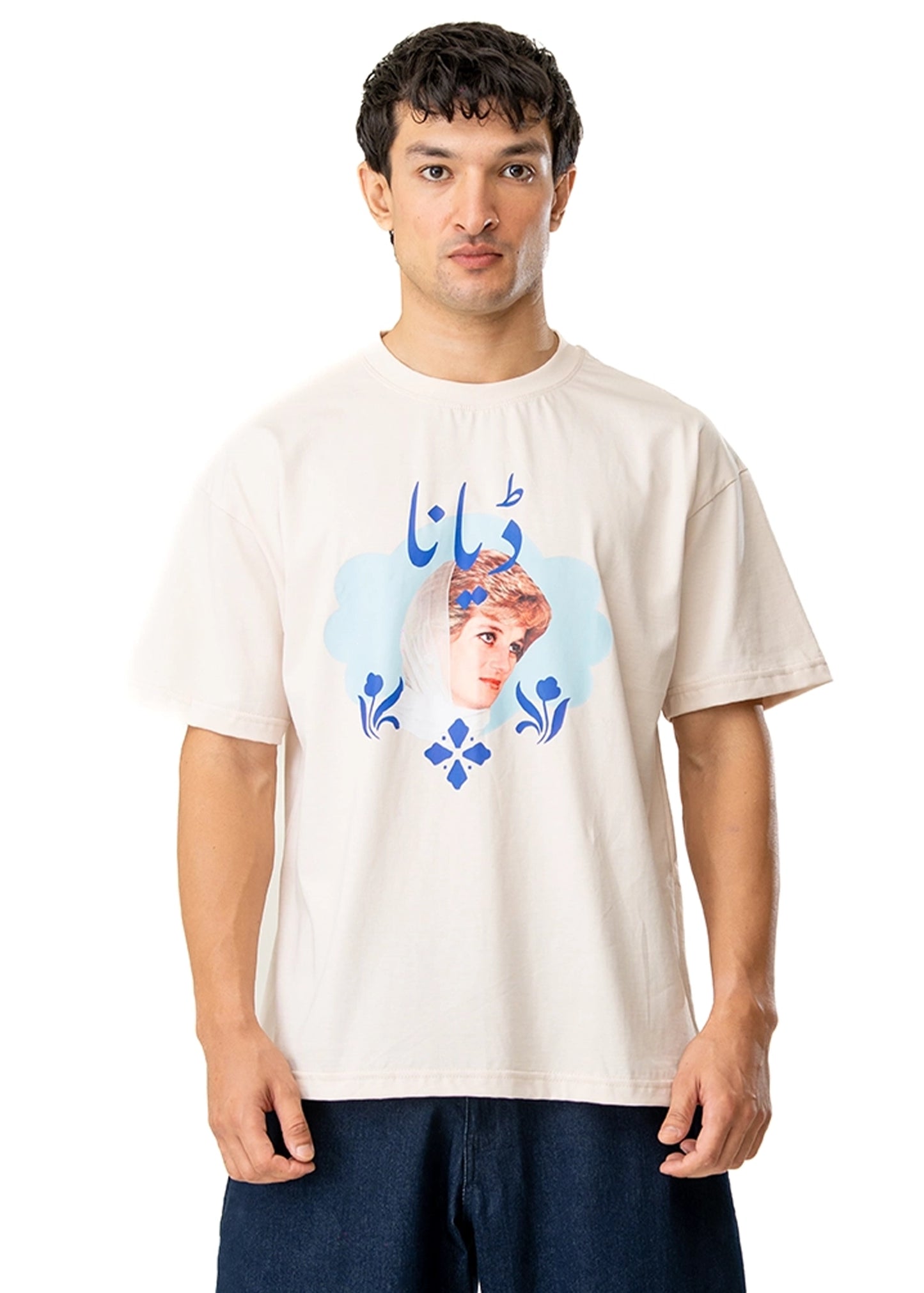 Motherland Off-White Off White Diana Pakistani Memorial Tee - CULT - haider