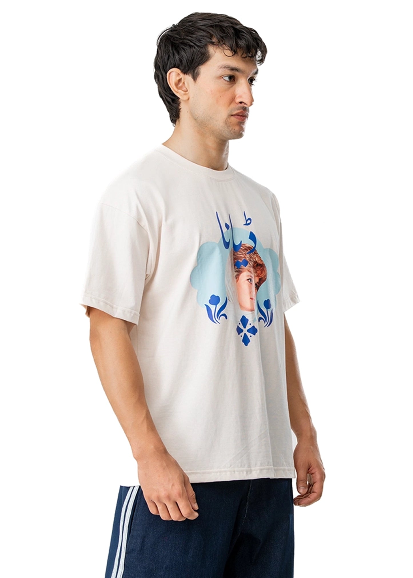Motherland Off-White Off White Diana Pakistani Memorial Tee - CULT - haider