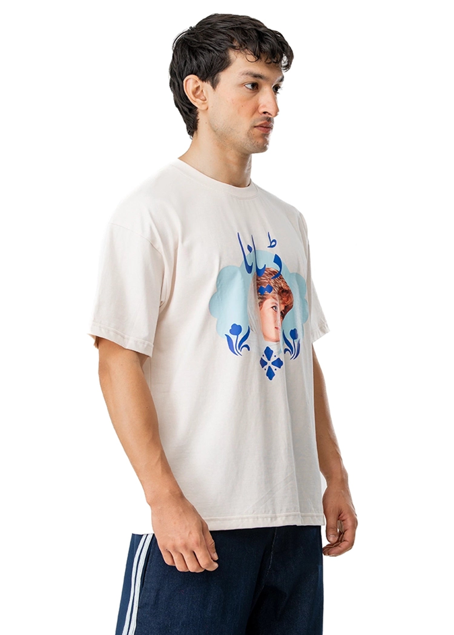 Motherland Off White Diana Pakistani Memorial Tee Cult Karachi Pakistan