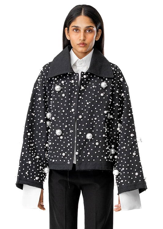 Dreams of Arthur Black Mother of Pearl Jacket Cult Karachi Pakistan