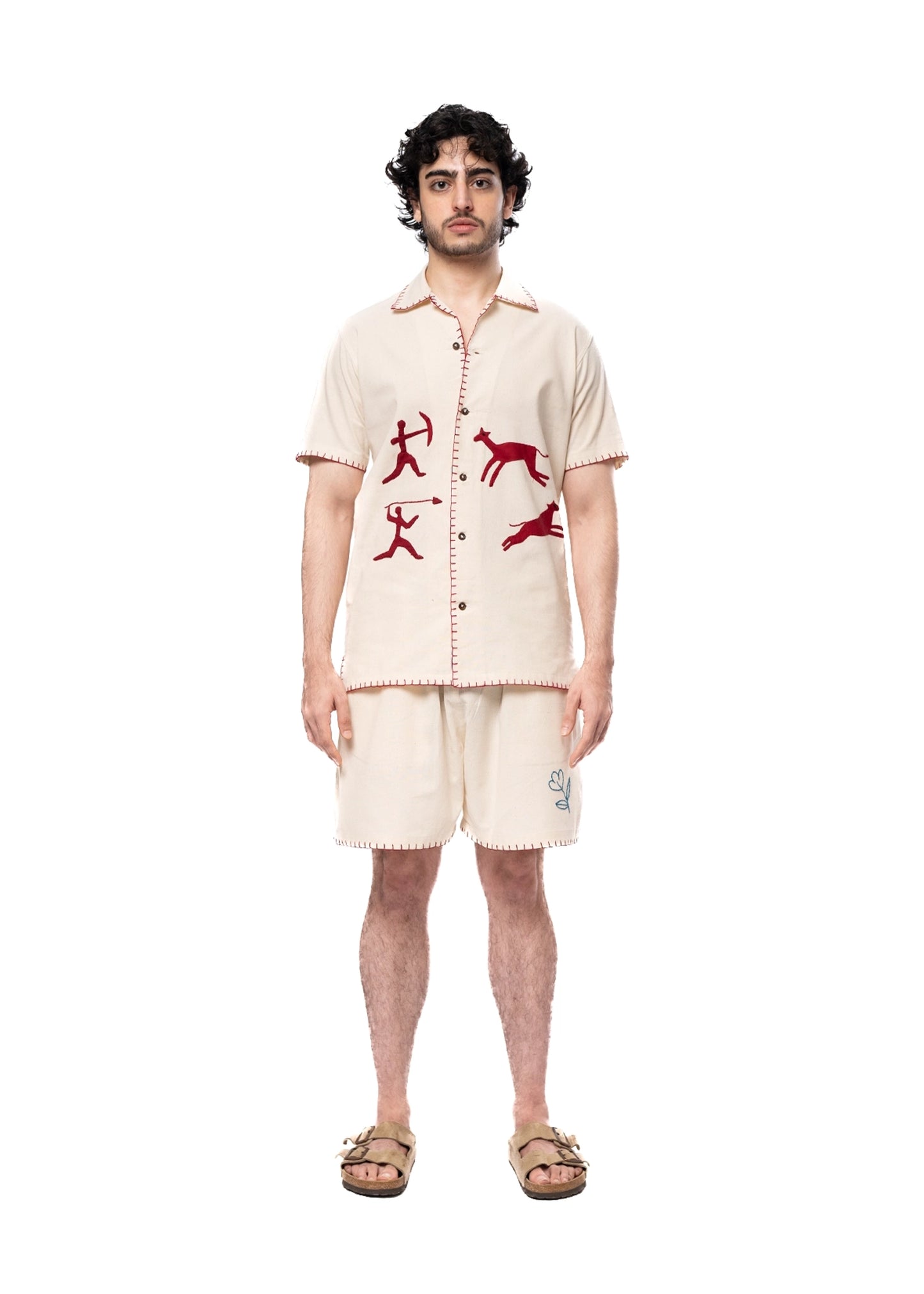 Wear Oga White White Antlers Pursuit Shirt - CULT - haider