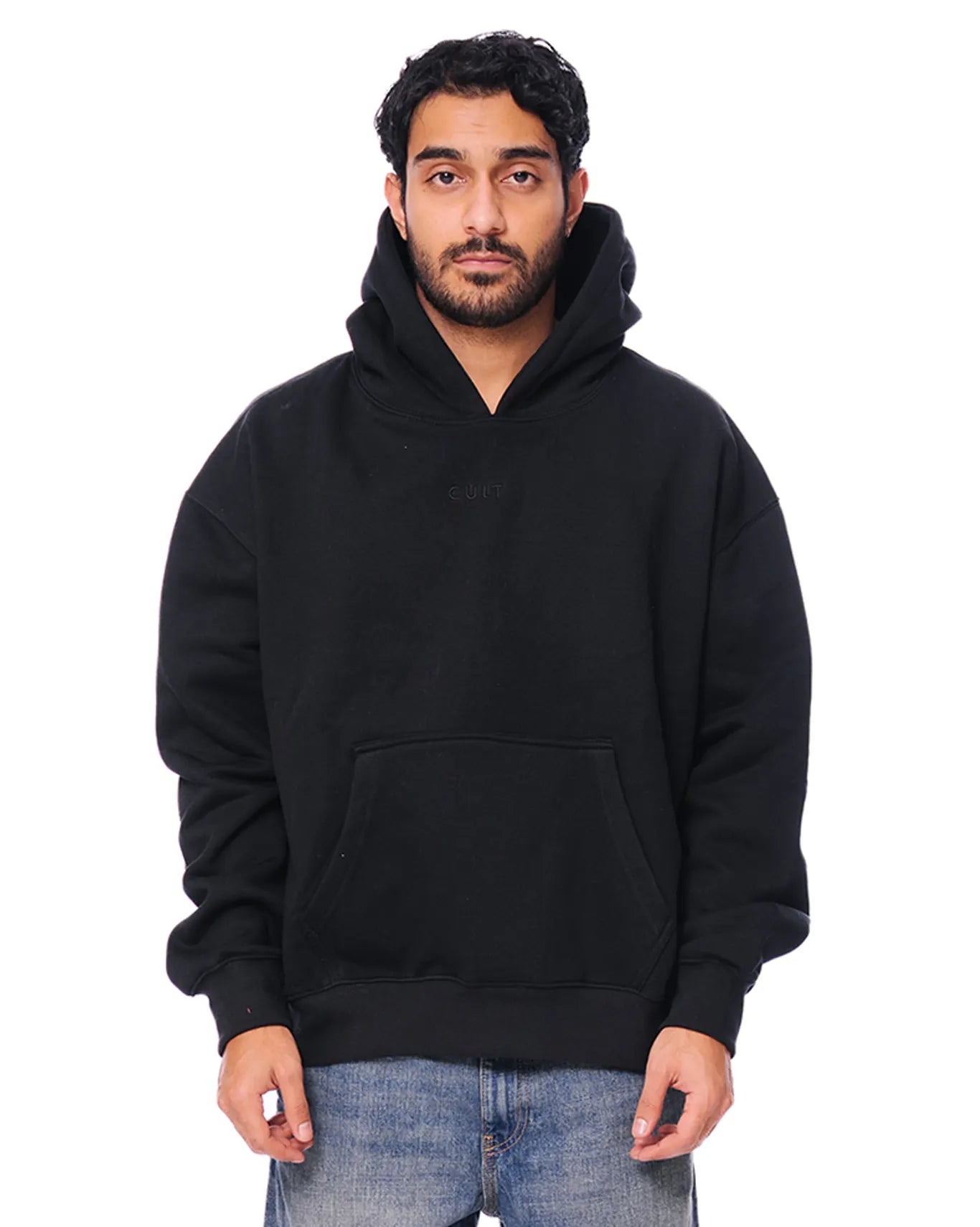 Cult Studio Black Black Cult Essential Hoodie - CULT