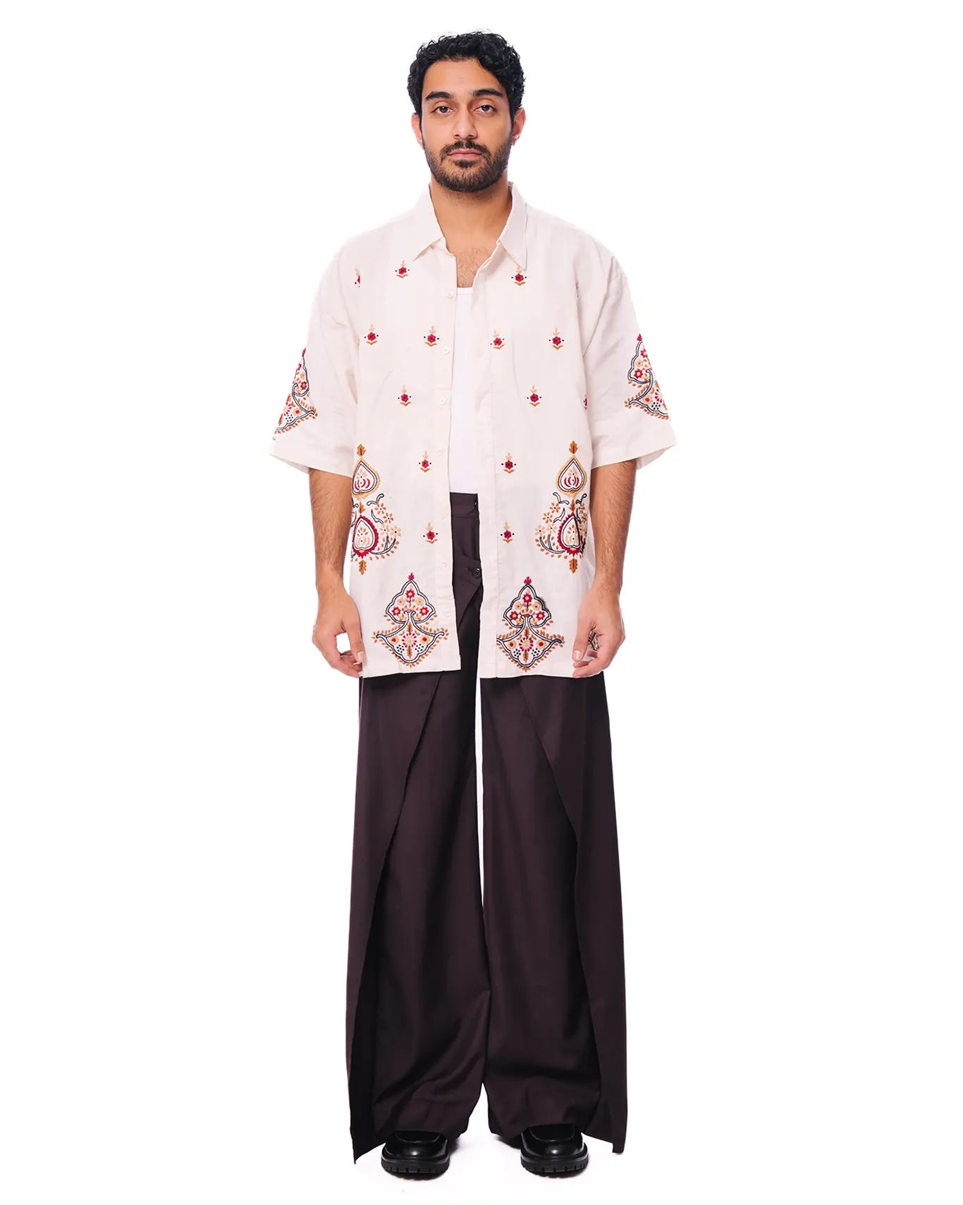 Collected XX Cream Cream Phool Shirt - CULT