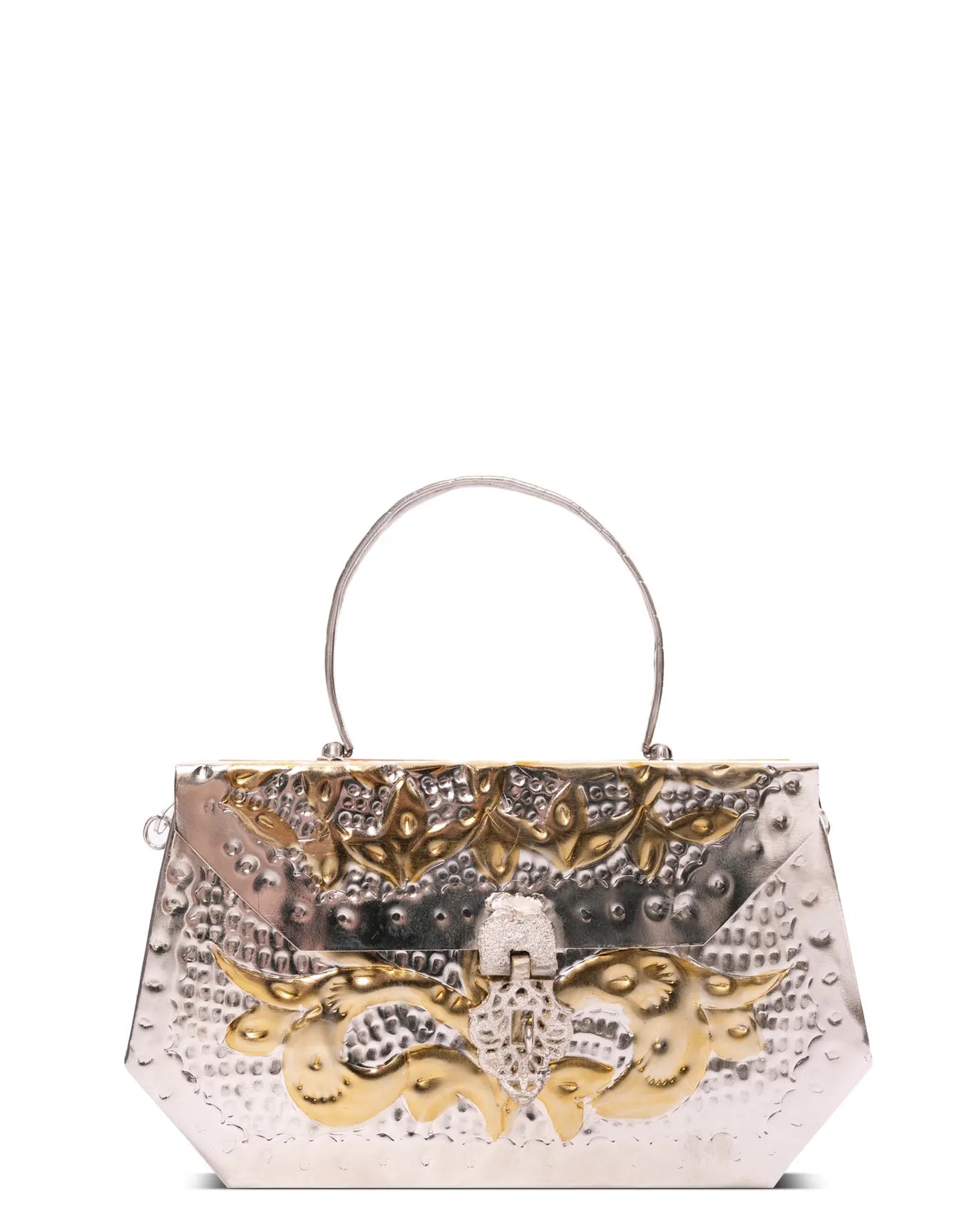 Peetal Mixed Metal Dahlia Bag - CULT