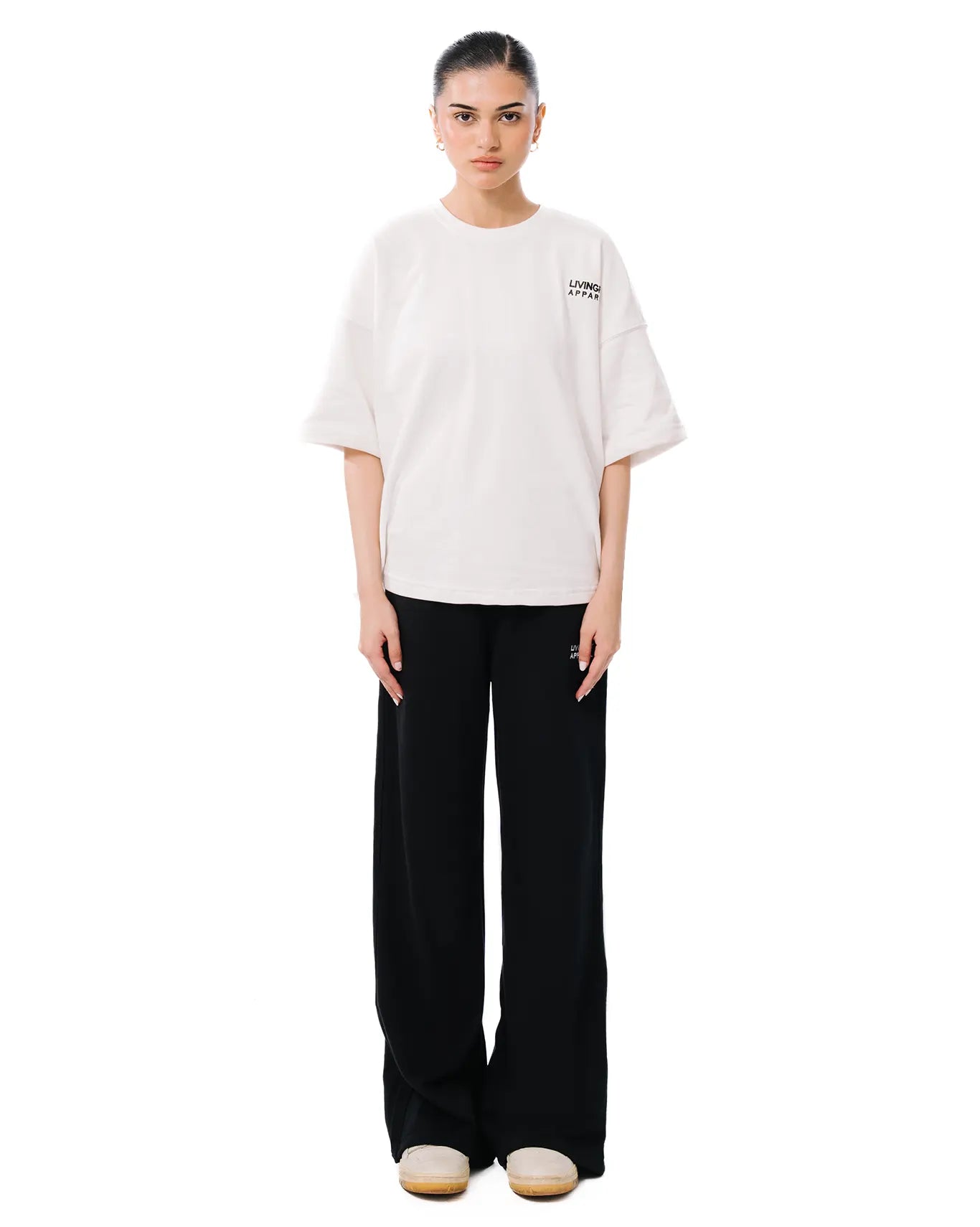 Terry Wide Leg Pant