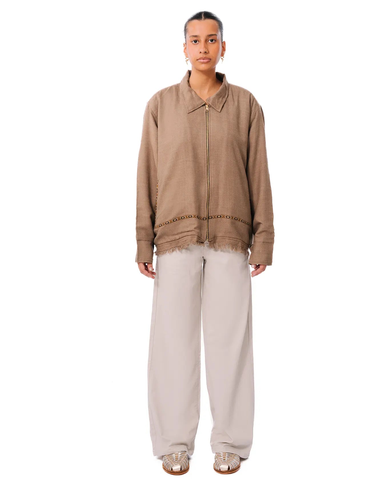 Twill Baggy Loose Pants