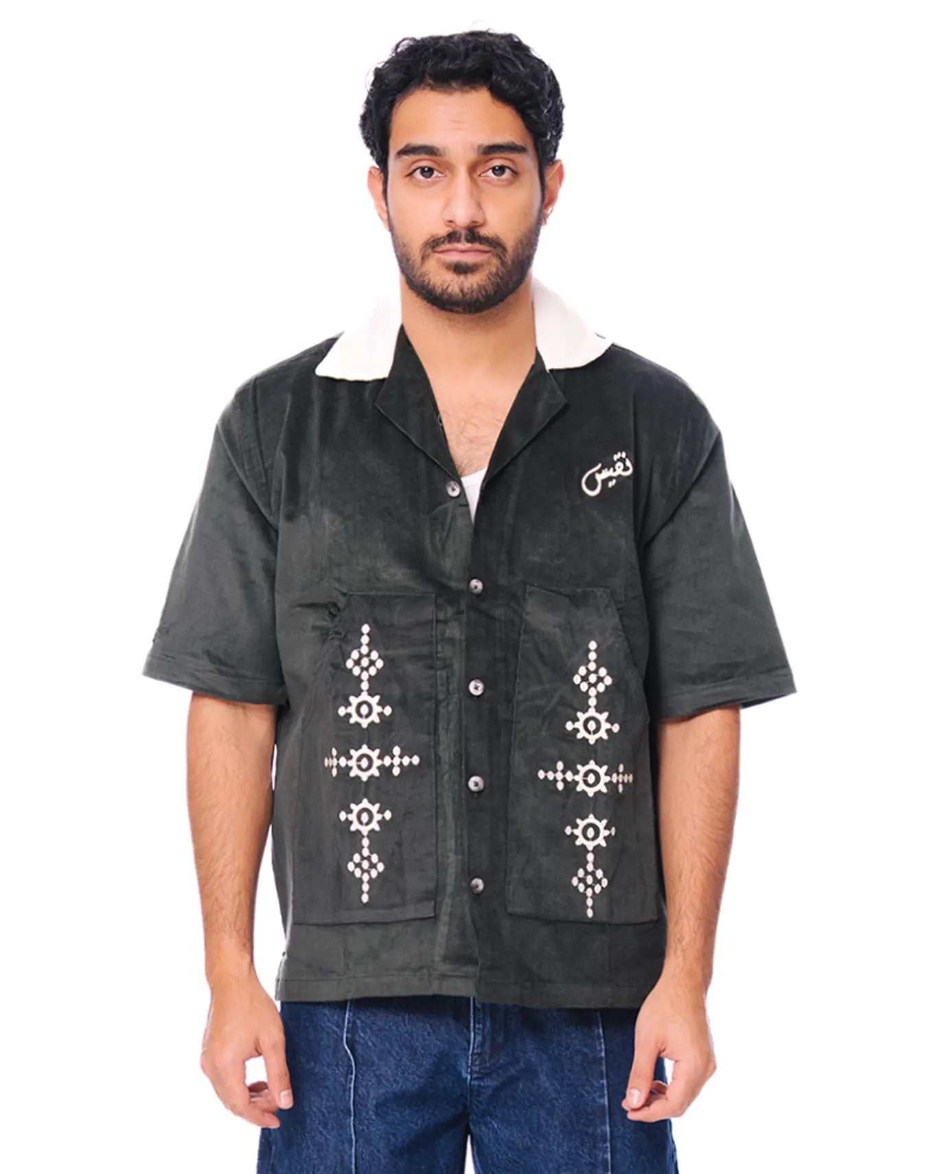 Naqees Green Green Corduroy - CULT - haider