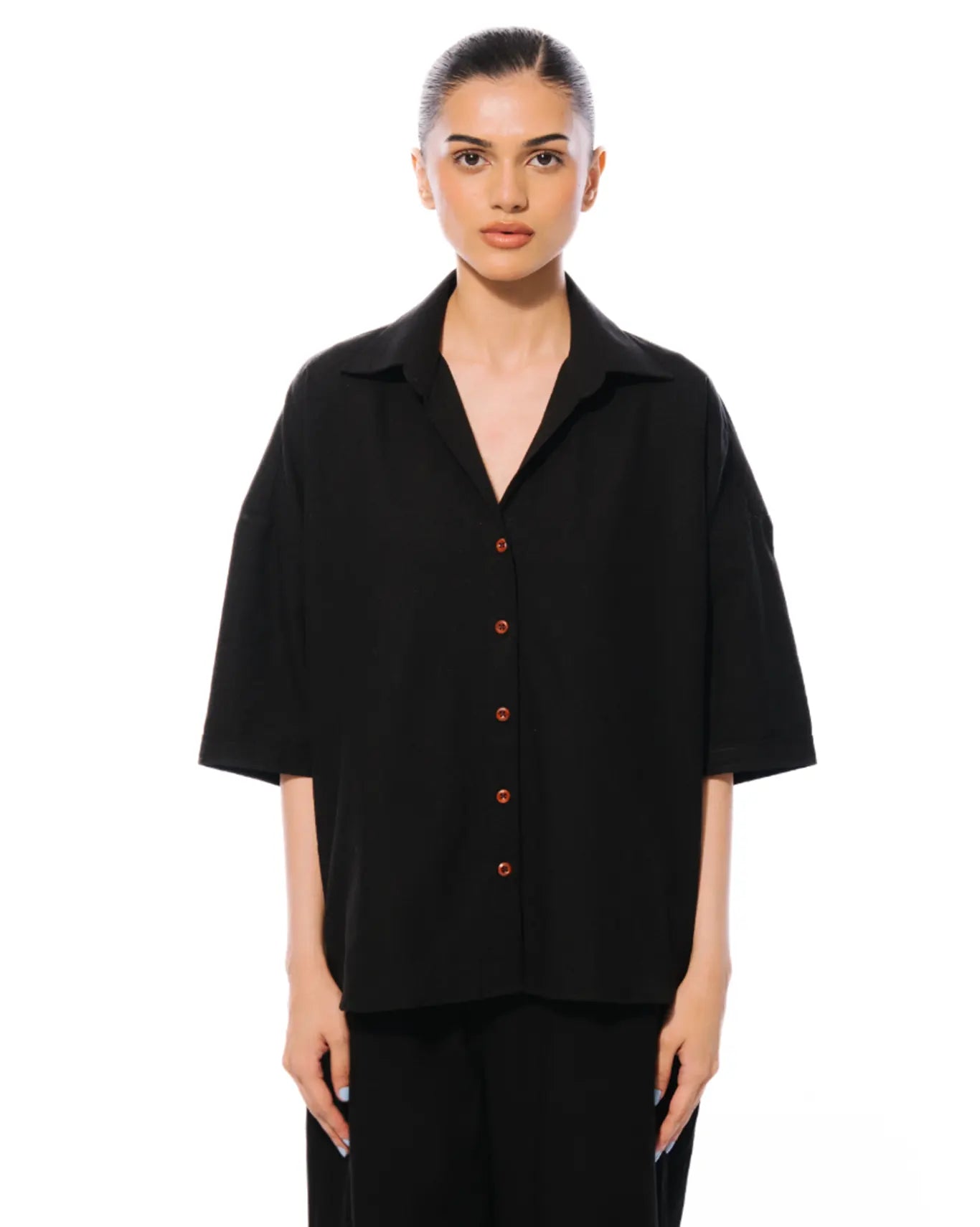 Soot Back Split Shirt