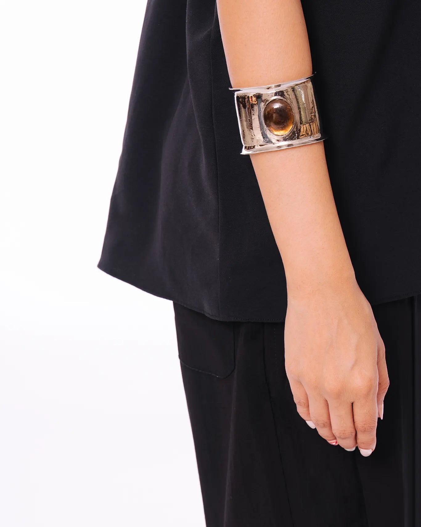 Project 1959 Silver Silver Stone Cuff - CULT