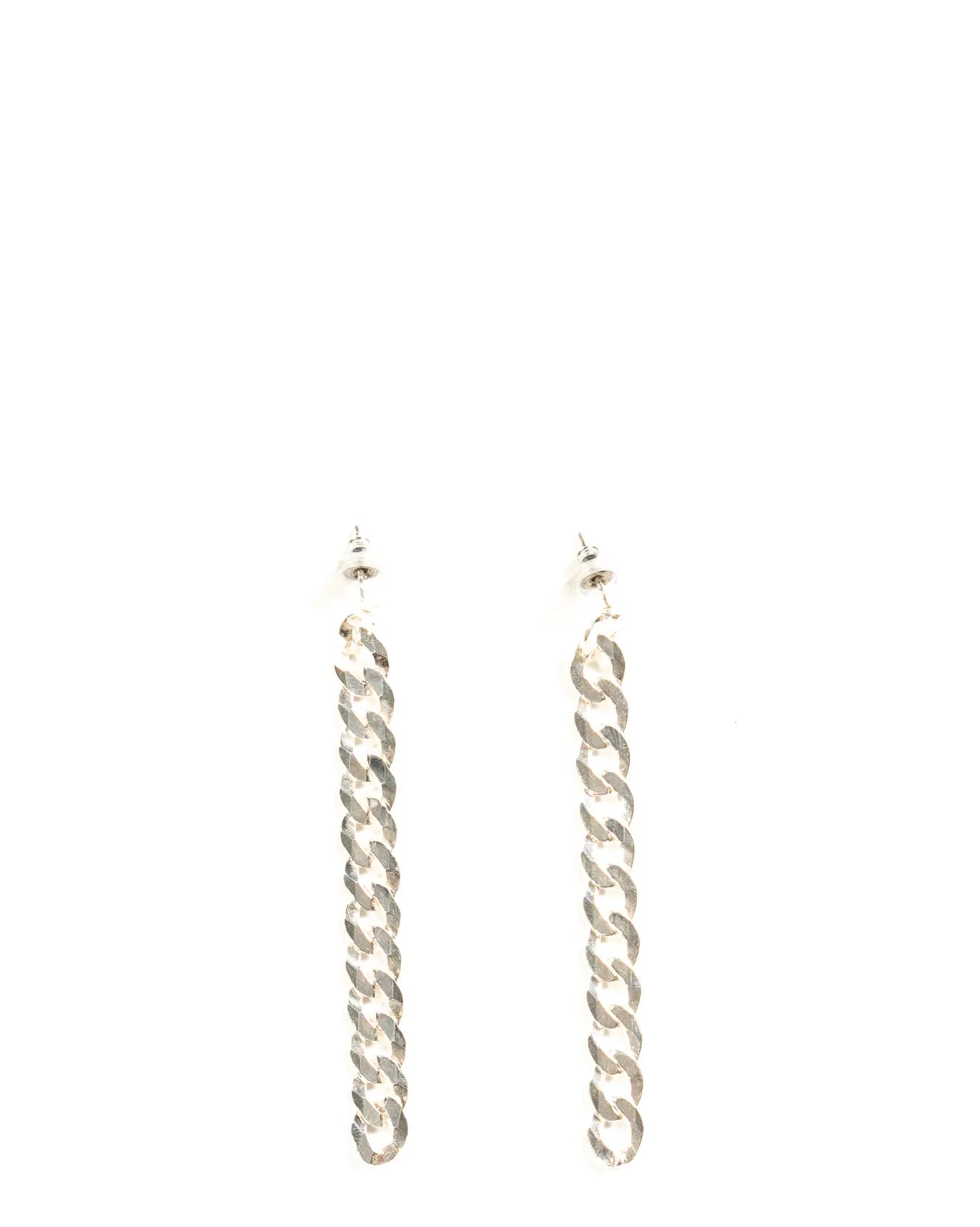 Long Chain Link Earrings